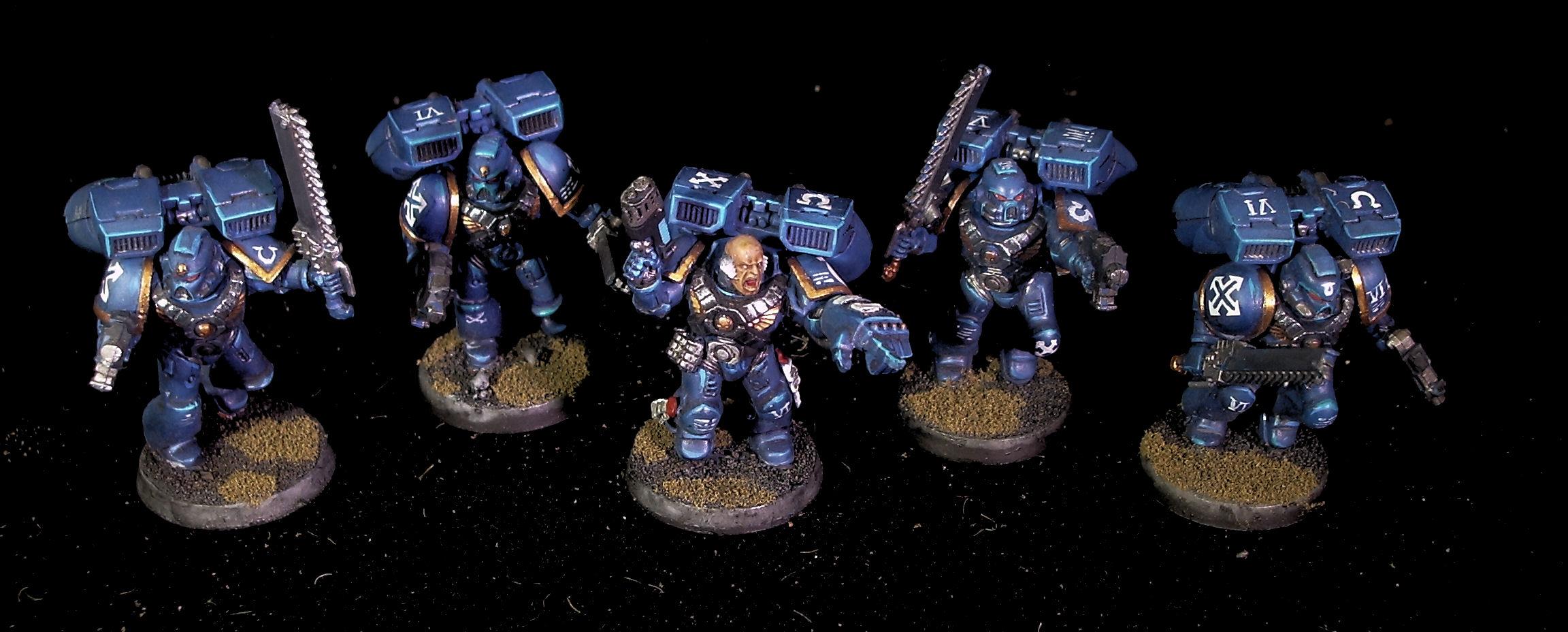 Assault Squad, Fast Attack, Freehand, Ultramarines