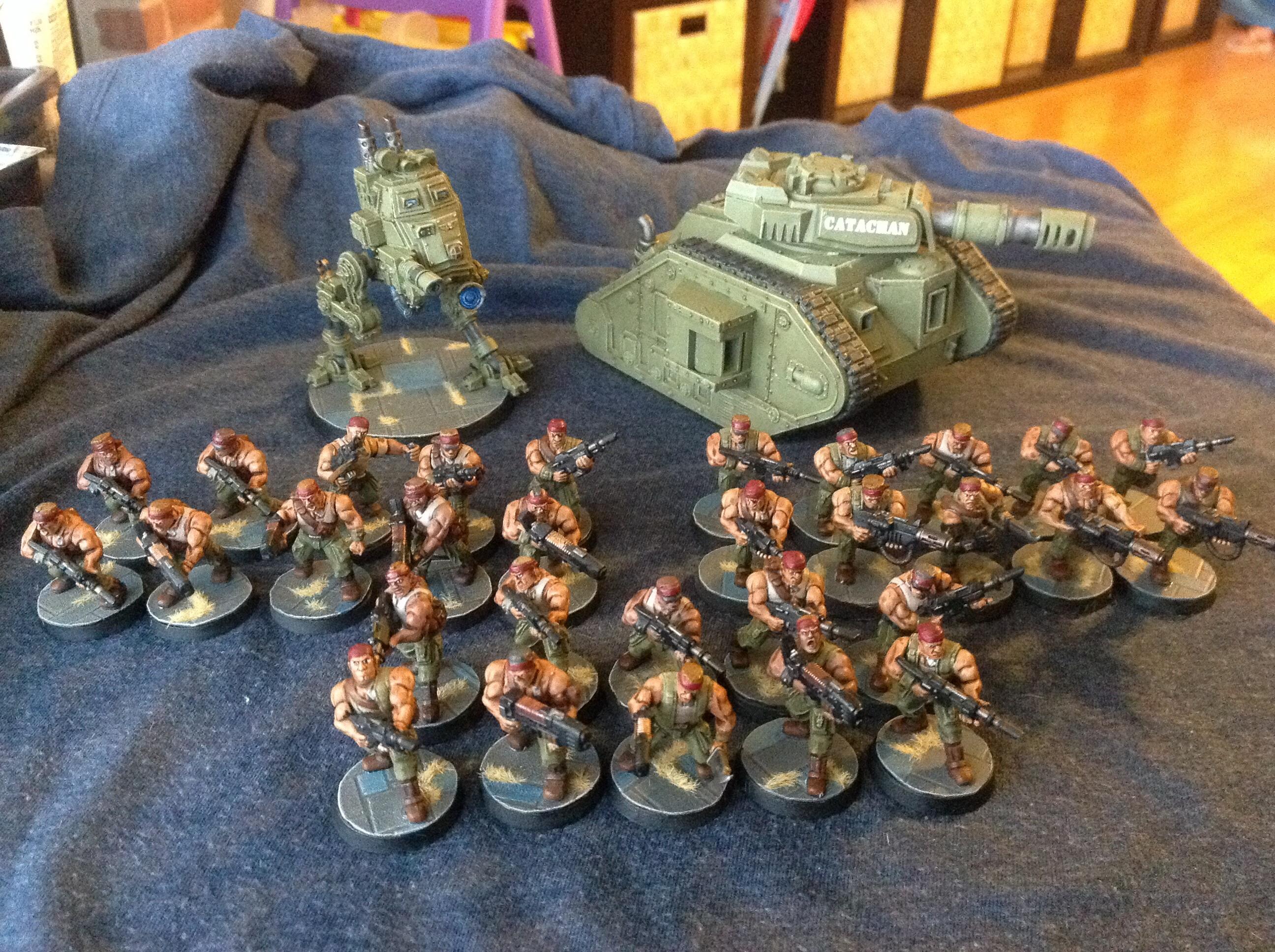 Catachan, Catachans, Catachans Ork Imperial Guard, Imperial Guard, Space Wolves