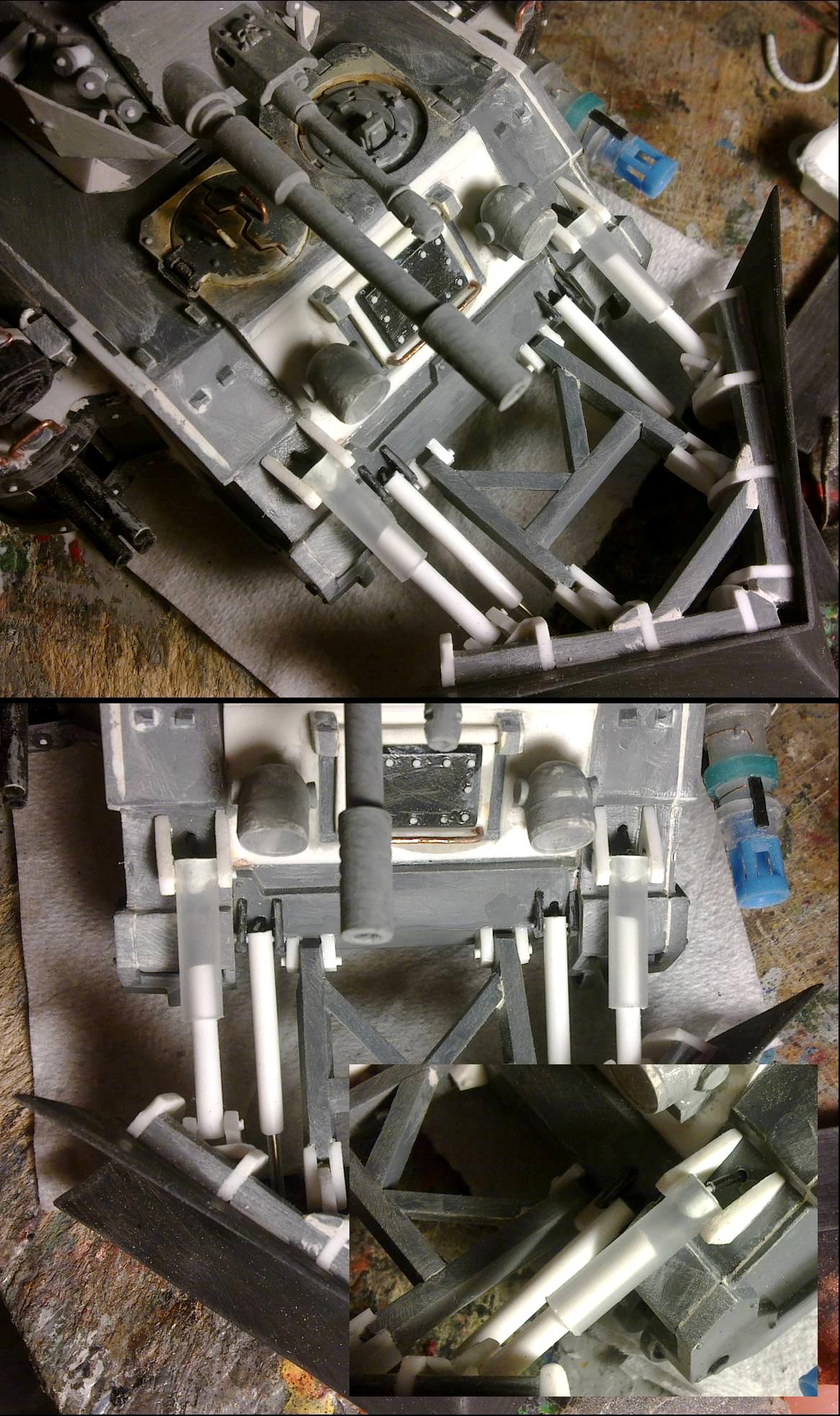 Predator dozer wip 16; hydraulic hoses