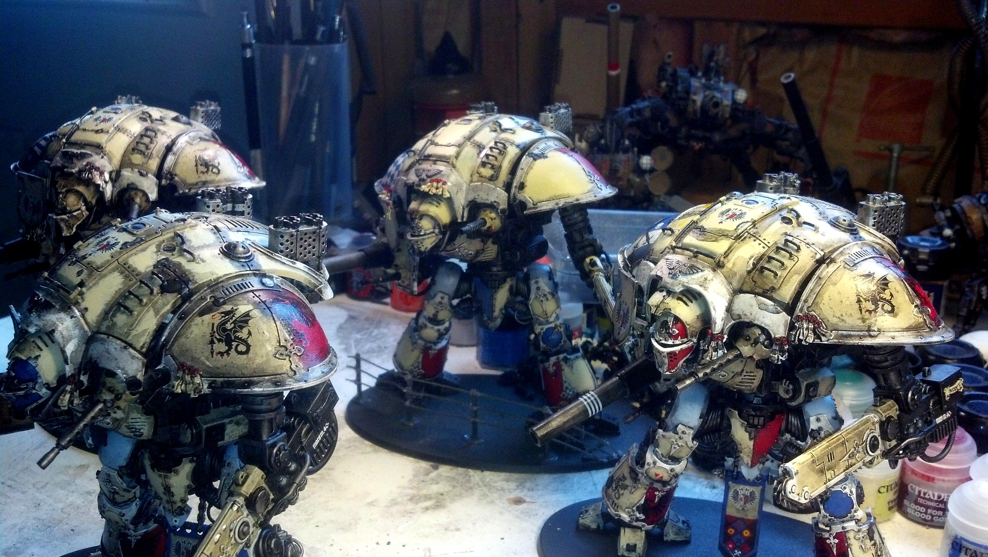 Imperial Knights, Knights, Mecha, Titan, Walker