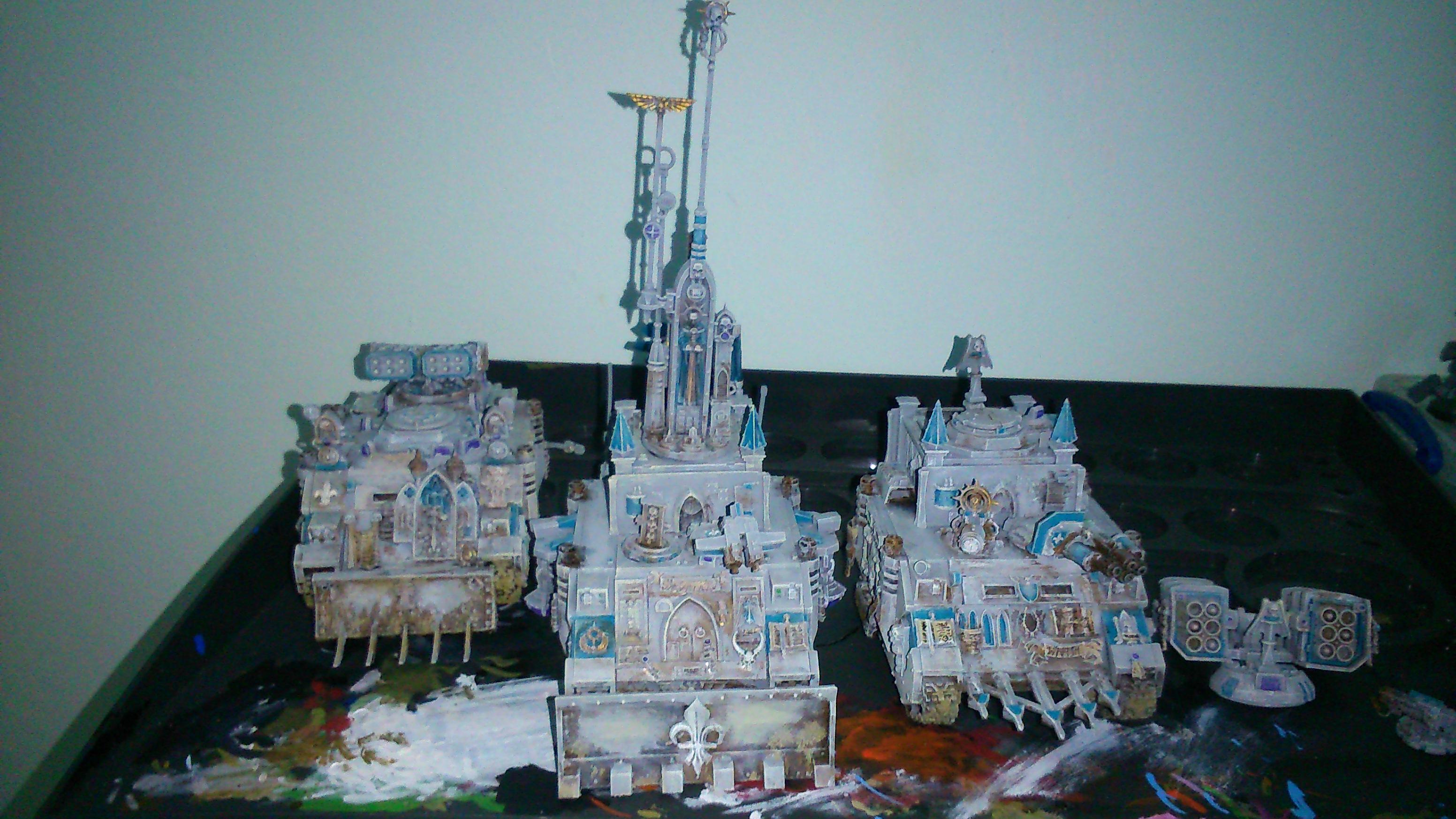 Sisters Of Battle, Lightly dusted tanks