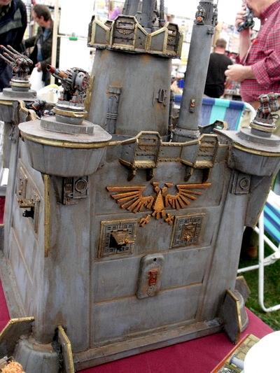 40k Terrain, imperial mega bastion rear