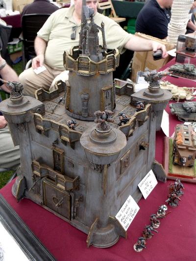40k Terrain, Bastion, Bunker, Defence, Fort, Fortification, Space Marine Stronghold, Space Marines