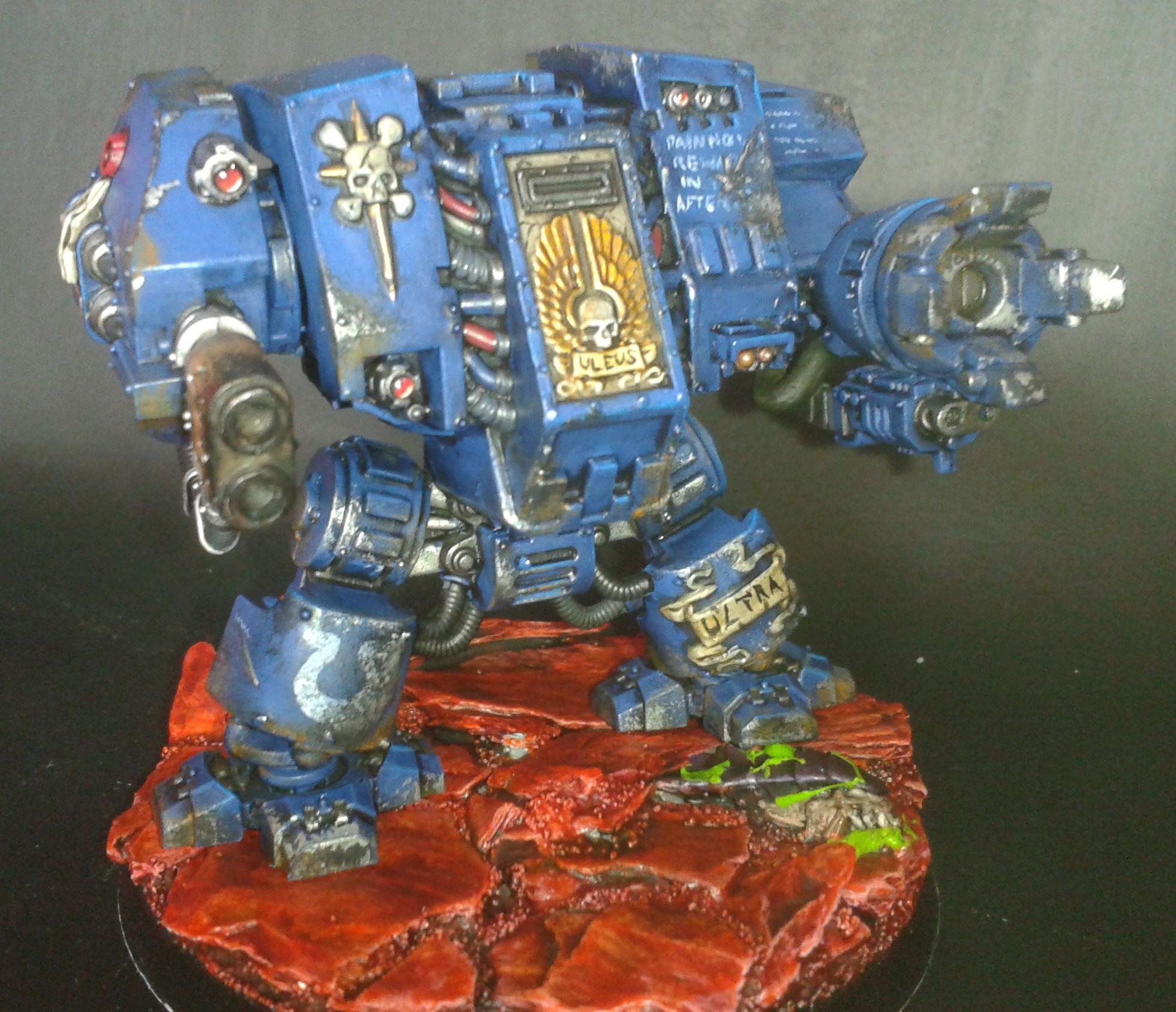 Dreadnought, Space Marines, Ultra, Ultramarines