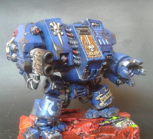 Dreadnought, Space Marines, Ultra, Ultramarines
