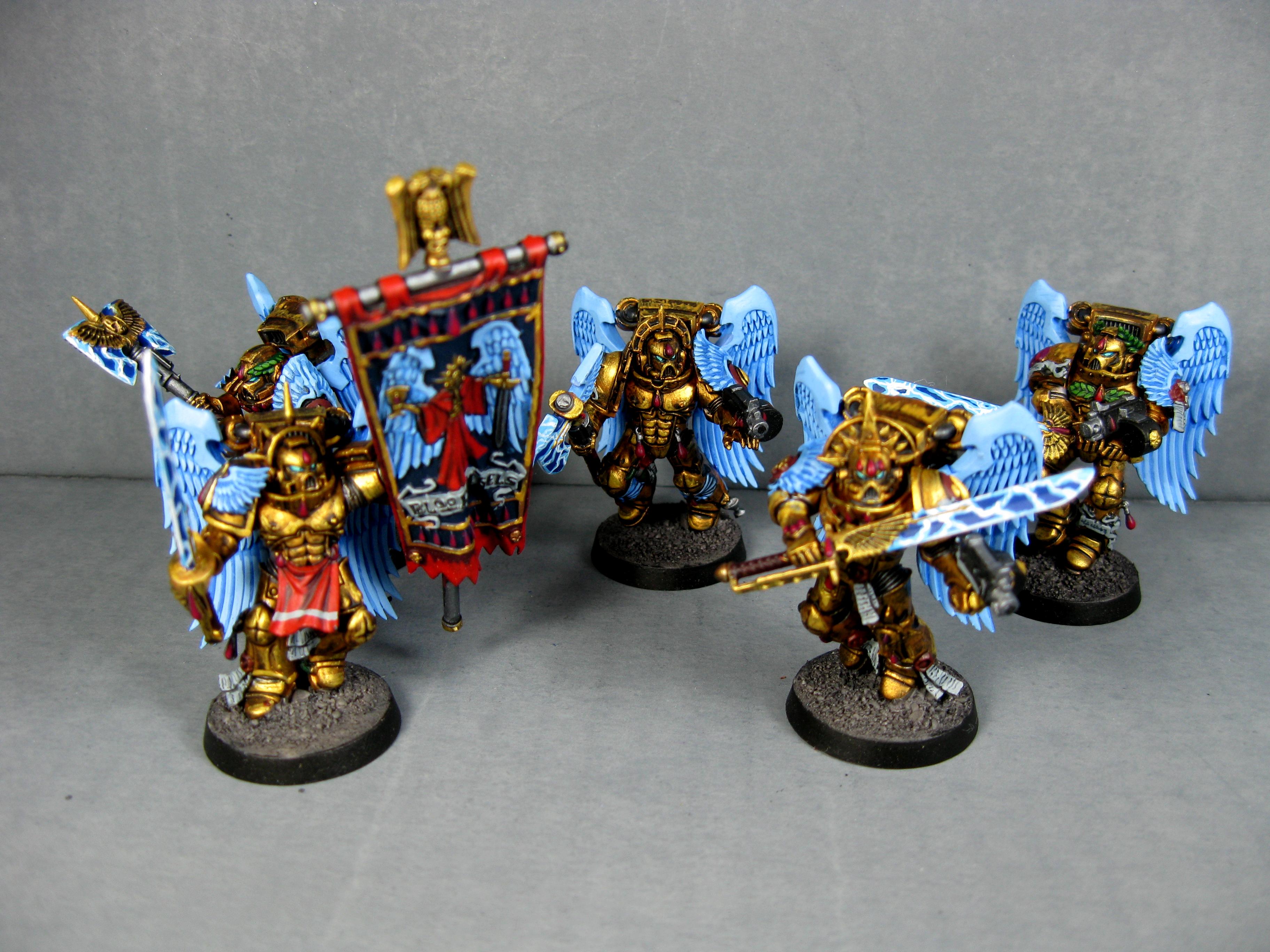 Blood Angels, Sanguinary Guard, Space Marines, Warhamer 40k, Warhammer 40,000