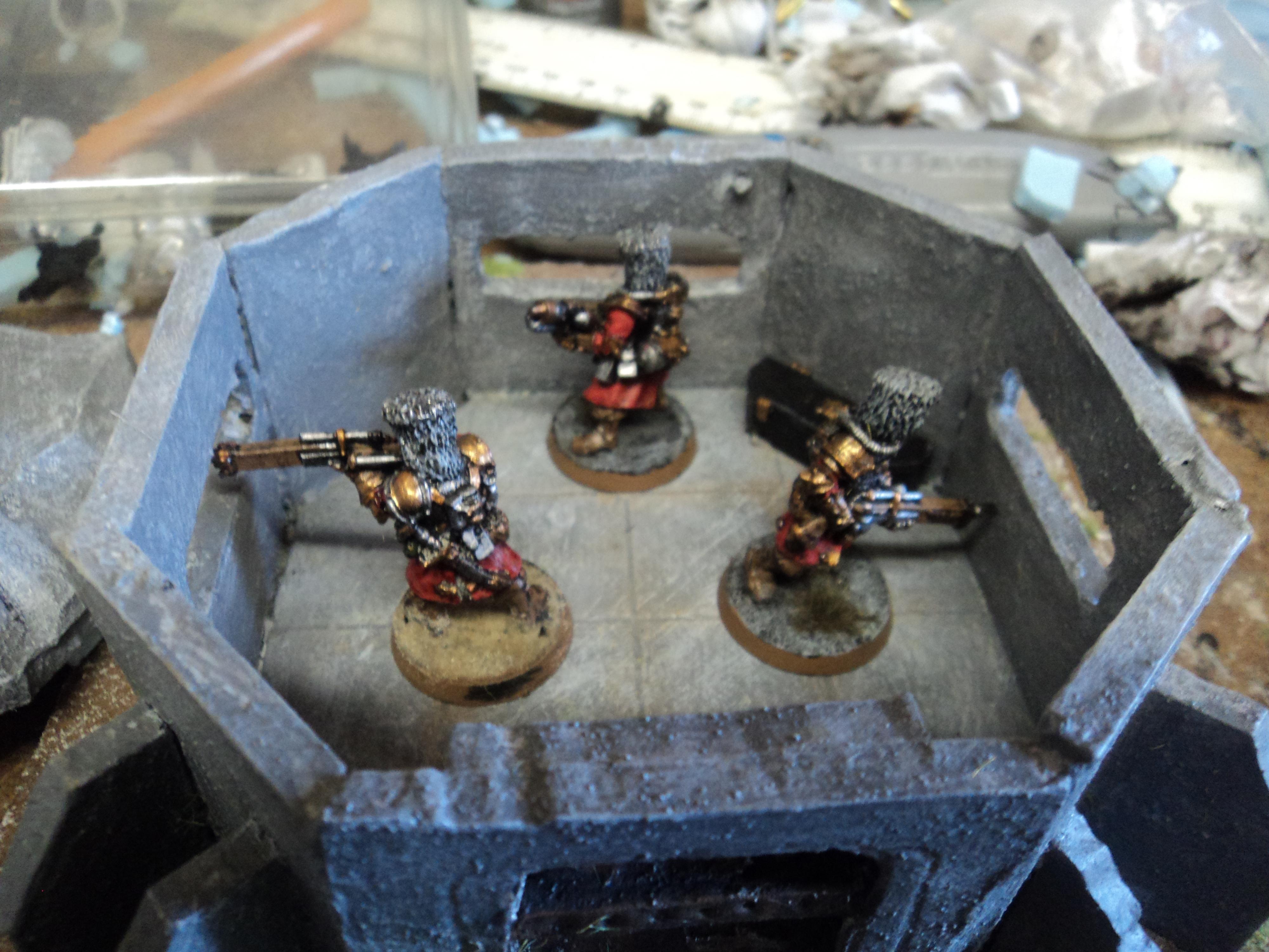 Vostroyans in a bunker