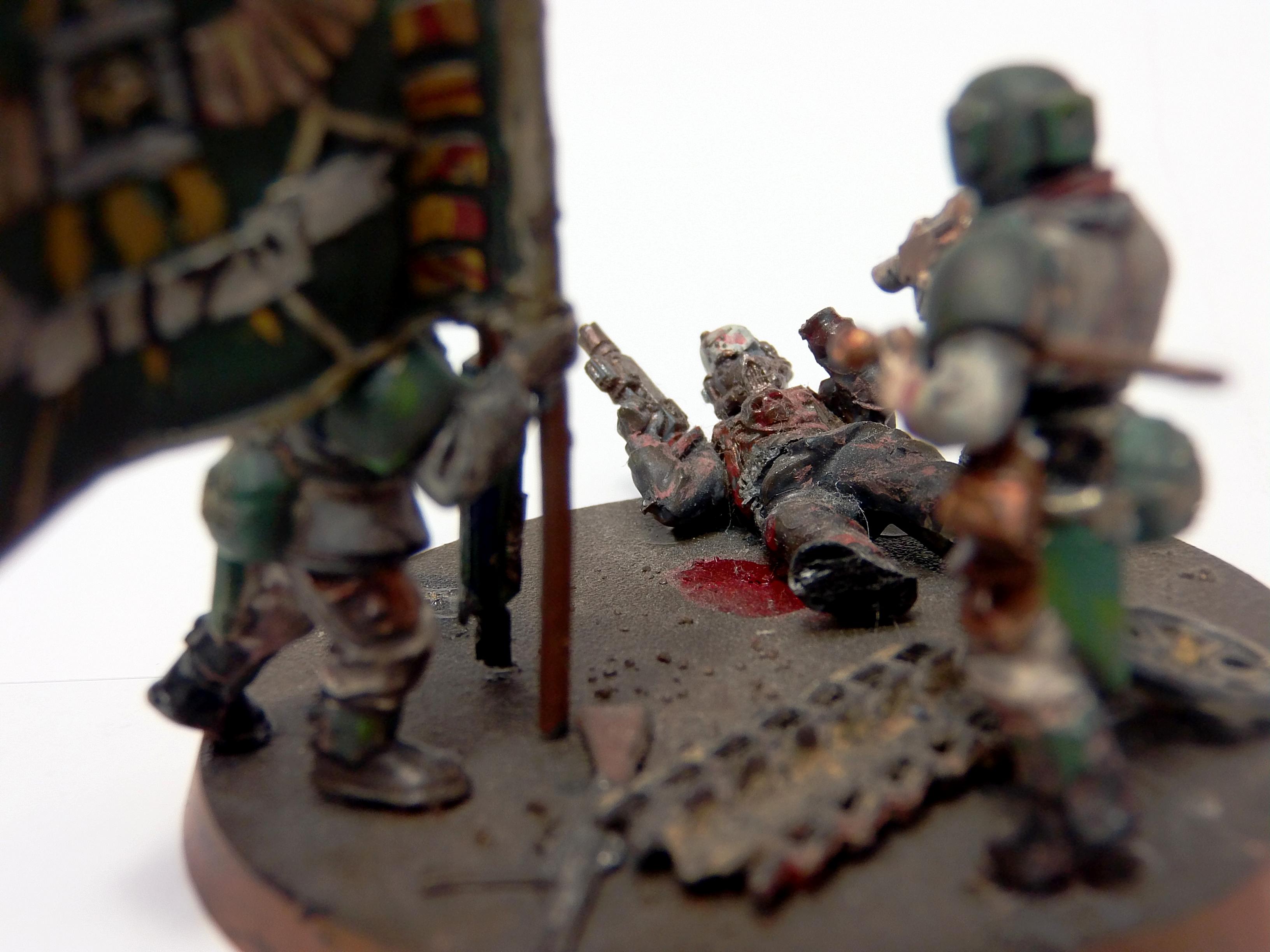 Astra Militarium, Chaos, Diorama, Execution, Imperial Guard, Objective Marker, Warhammer 40,000
