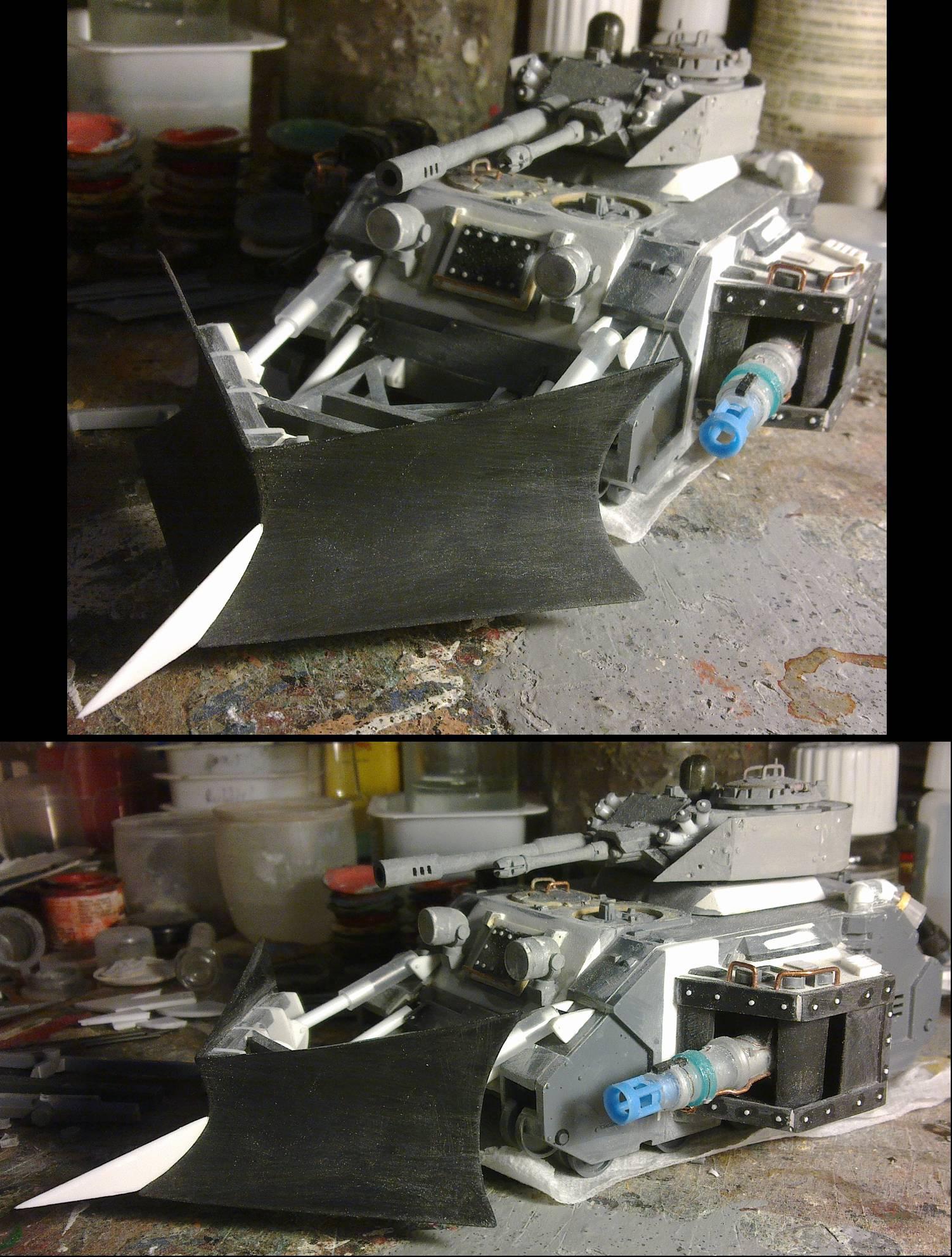 Predator dozer wip 18; spike size