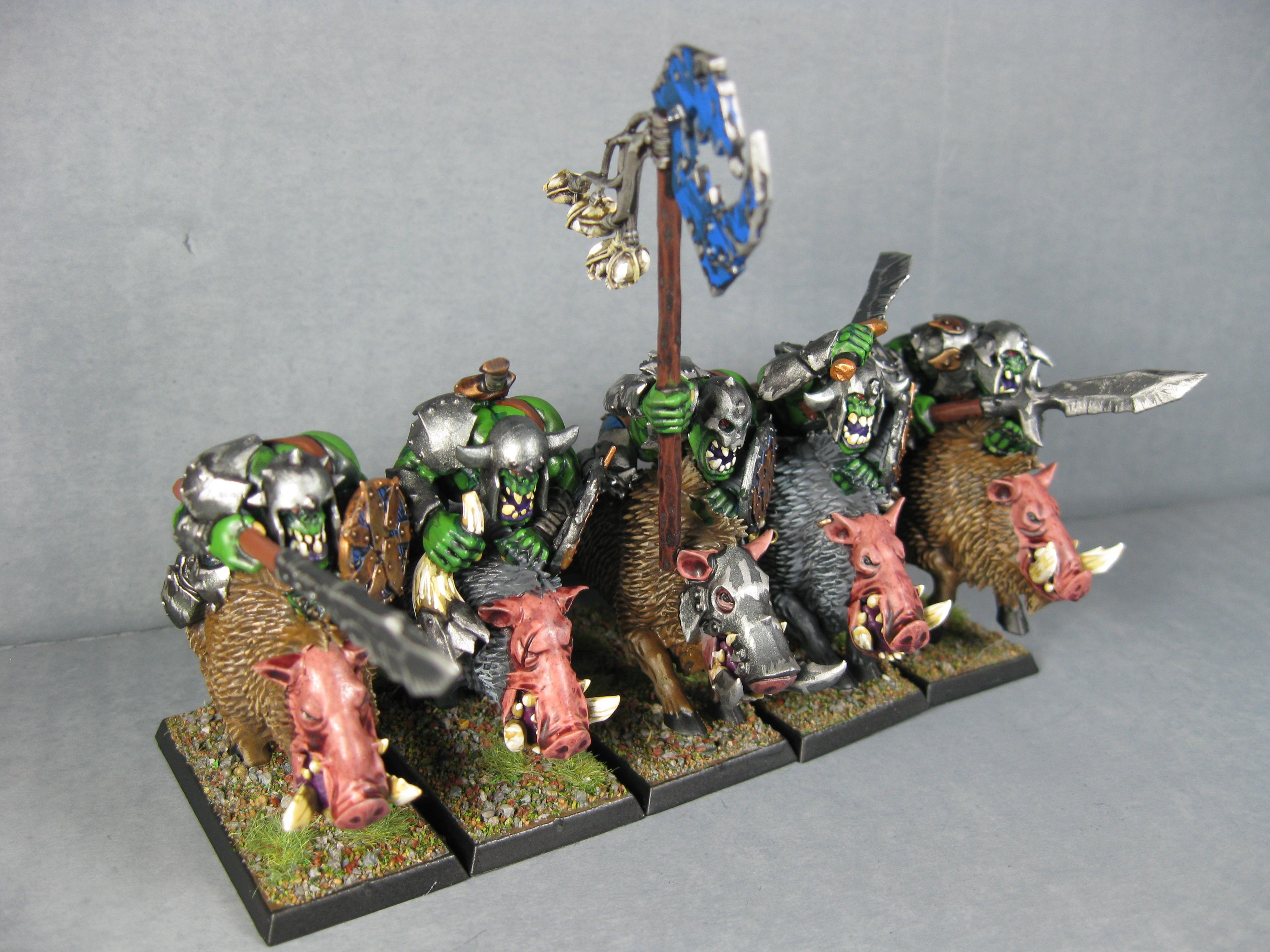 Goblins, Gobos, Orcs, Orcs And Goblins, Orks, Pro Painted, Rpg, Warhammer Fantasy