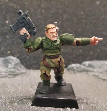 Trying my hand at woodland camo