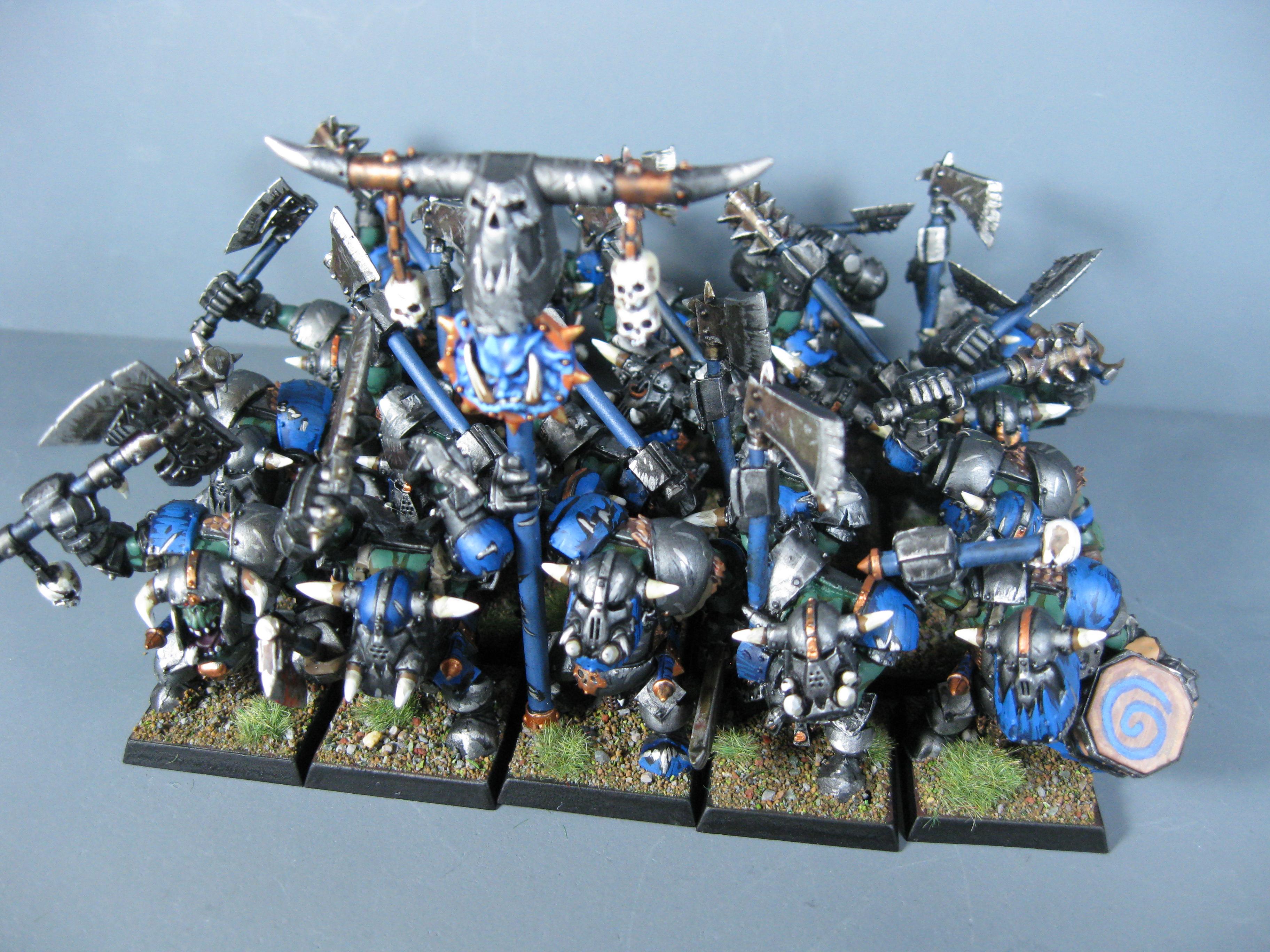 Goblins, Gobos, Orcs, Orcs And Goblins, Orks, Pro Painted, Rpg, Warhammer Fantasy