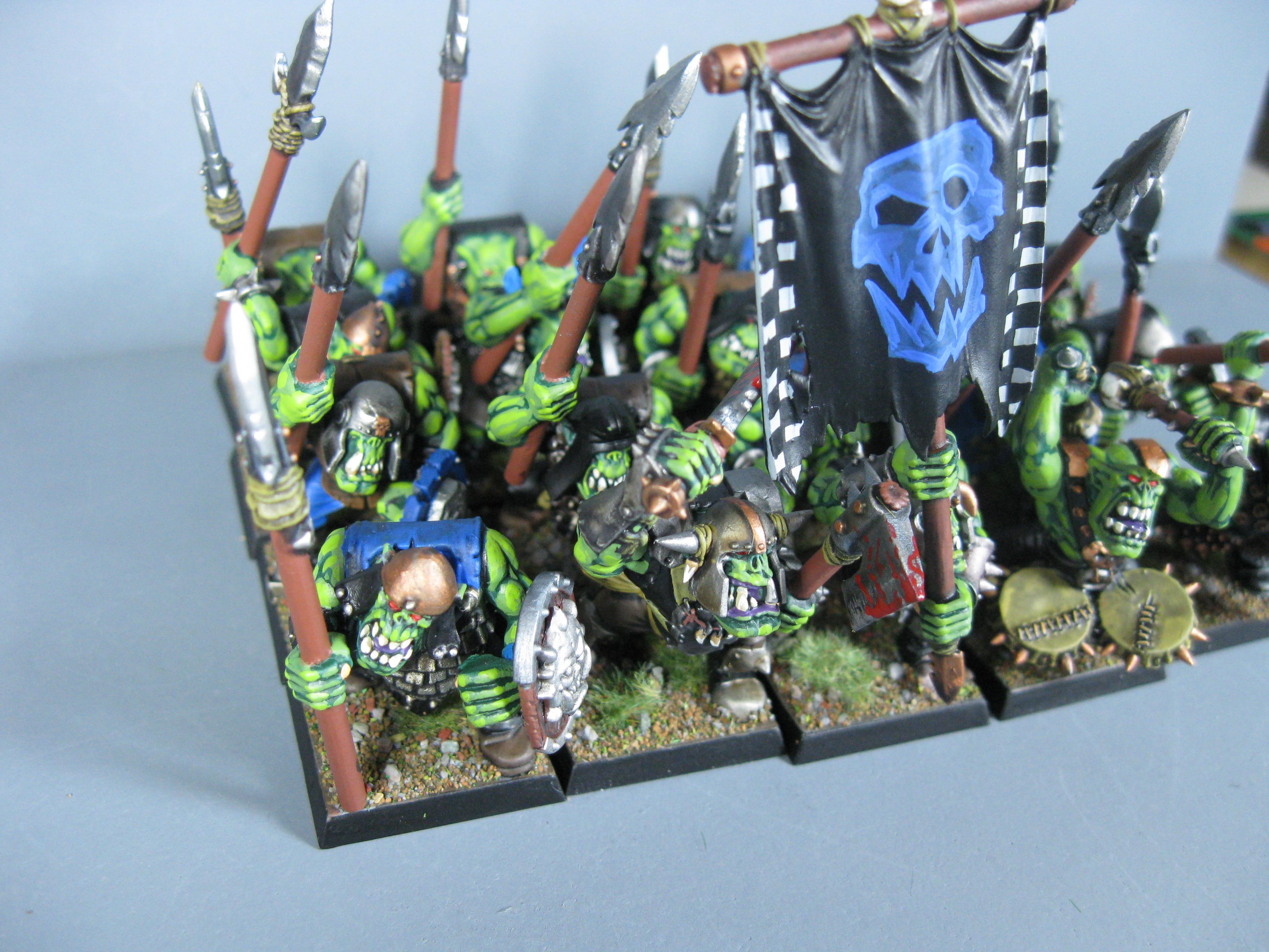 Goblins, Gobos, Orcs, Orcs And Goblins, Orks, Pro Painted, Rpg, Warhammer Fantasy