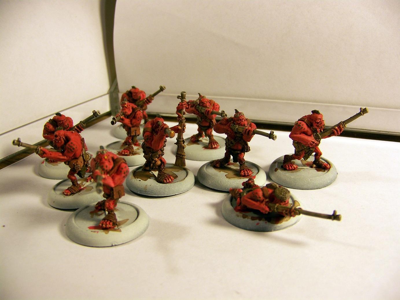 Hordes, Privateer Press, Pyg Bushwhackers, Trollbloods