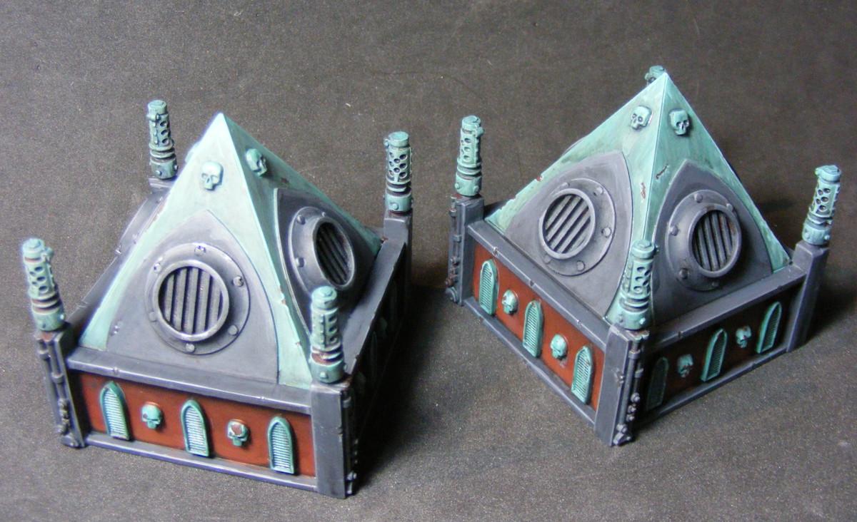 nearly finished the pyramids