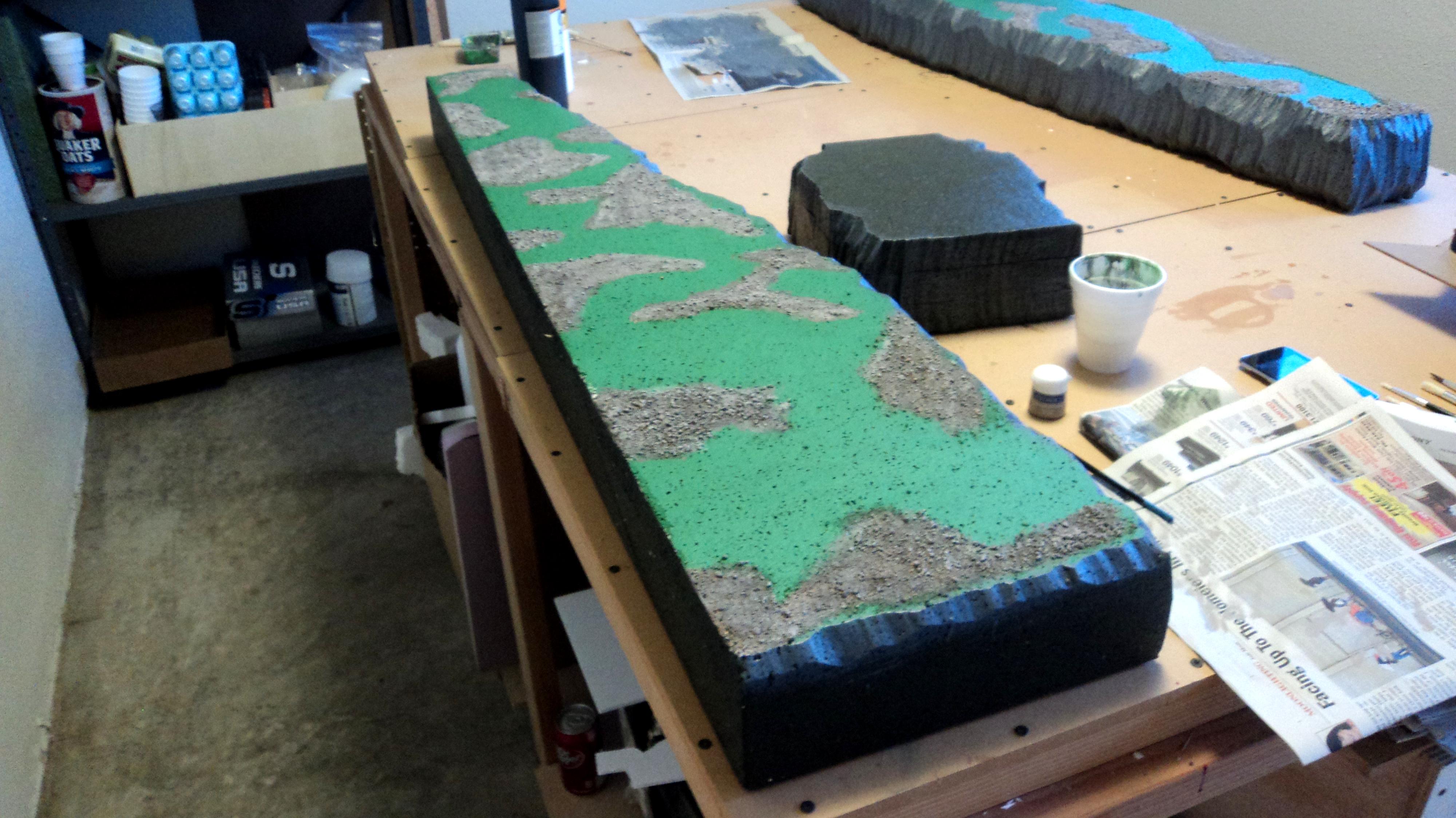 Scratch Build, Terrain, Work In Progress