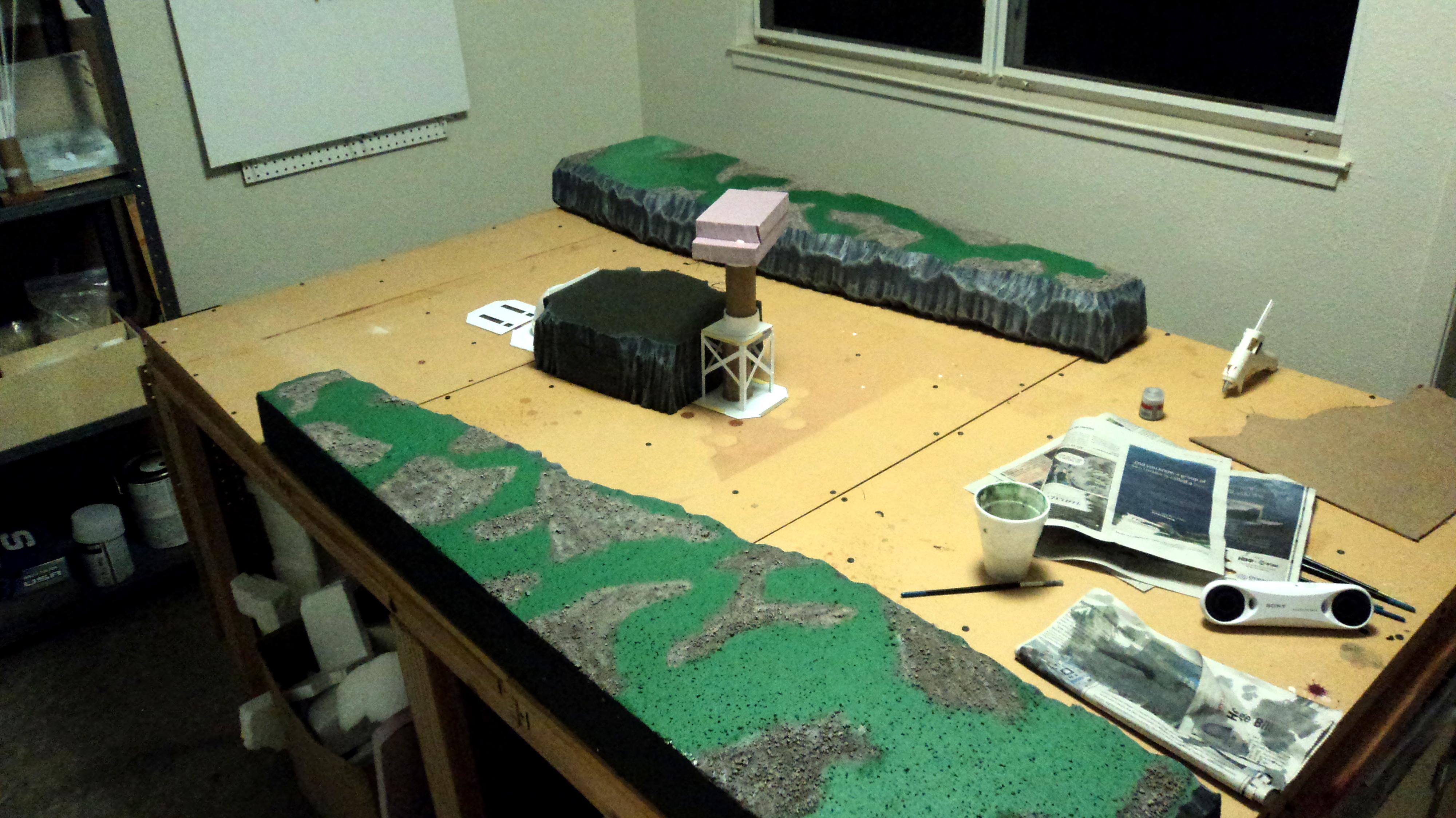 Scratch Build, Terrain, Work In Progress