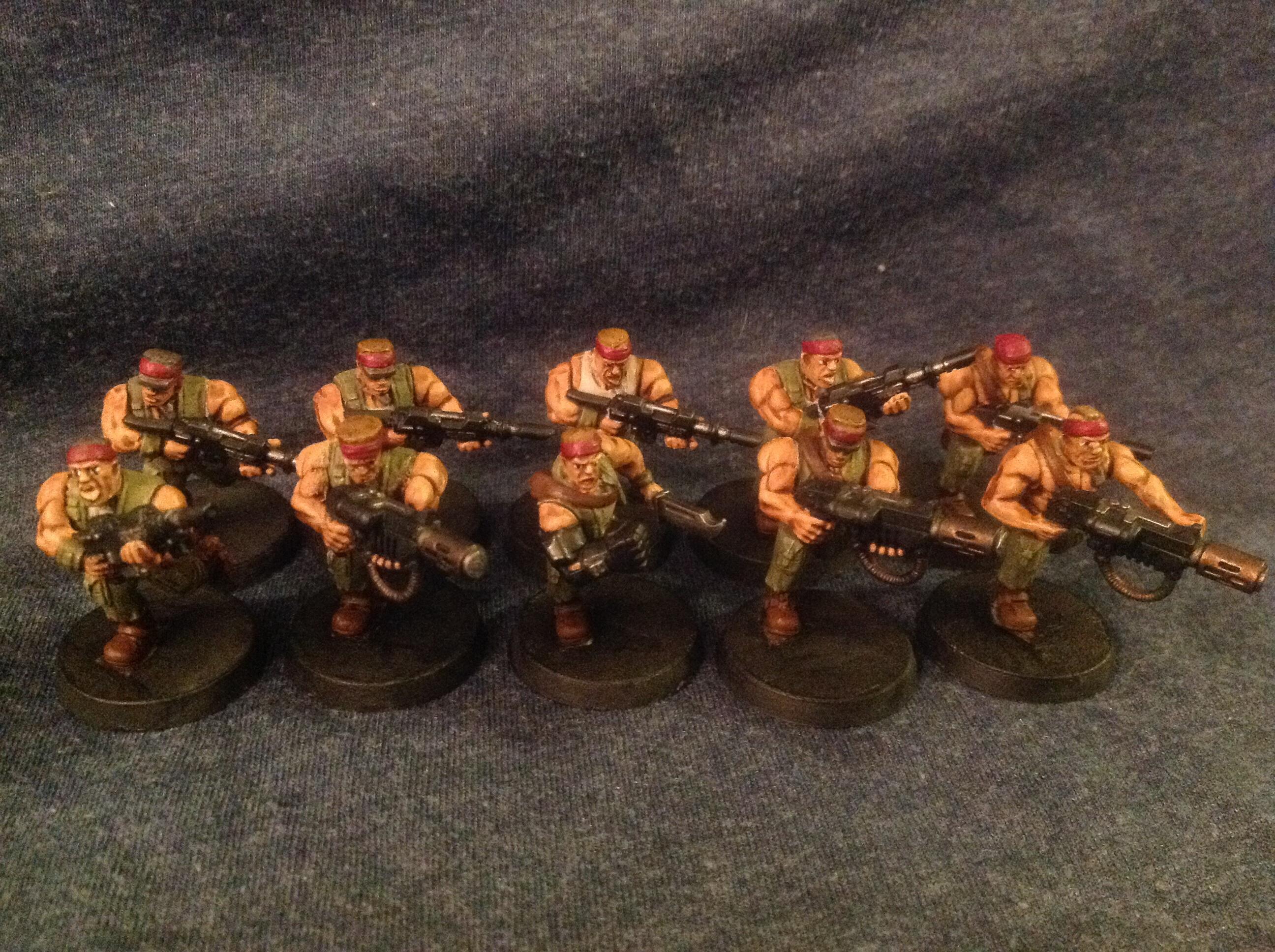 Catachan Orks, Catachans, Catachans Ork Imperial Guard, Imperial Guard, Space Wolves