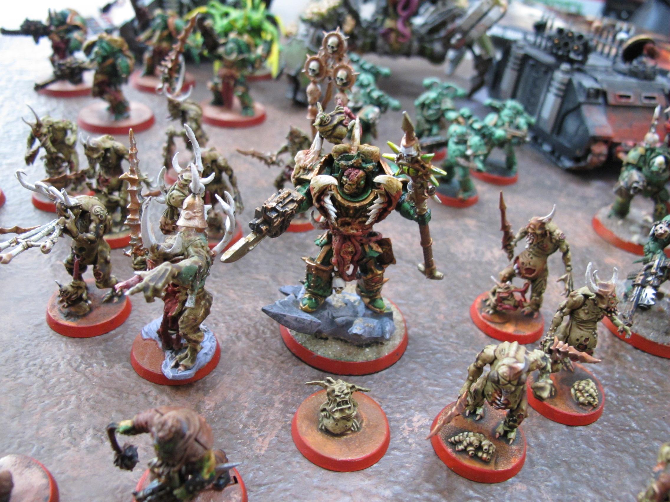 Nurgle CSM Chaos Space Marines: MON Terminator Sorcerer