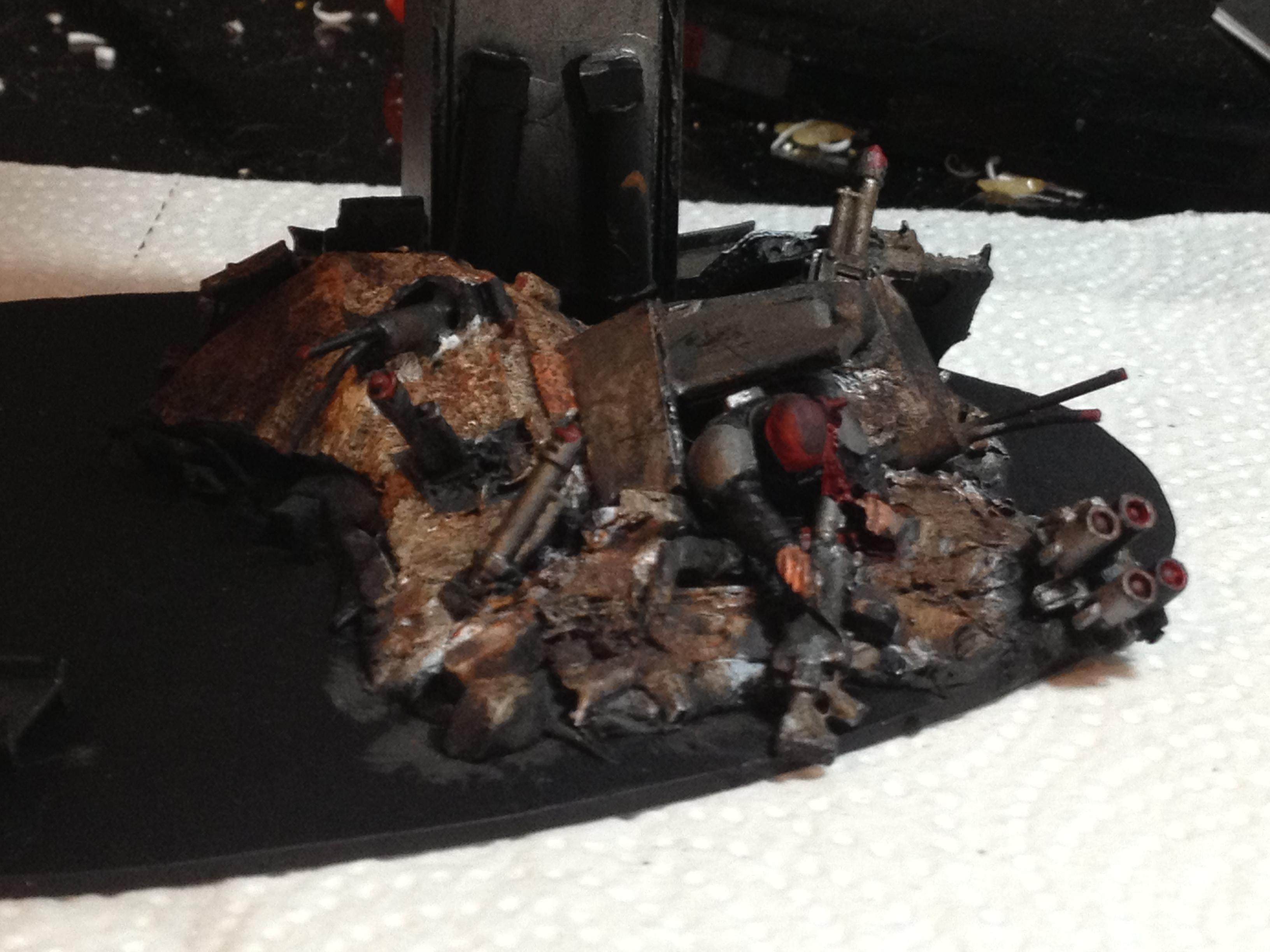 Mk 1, crushed victim