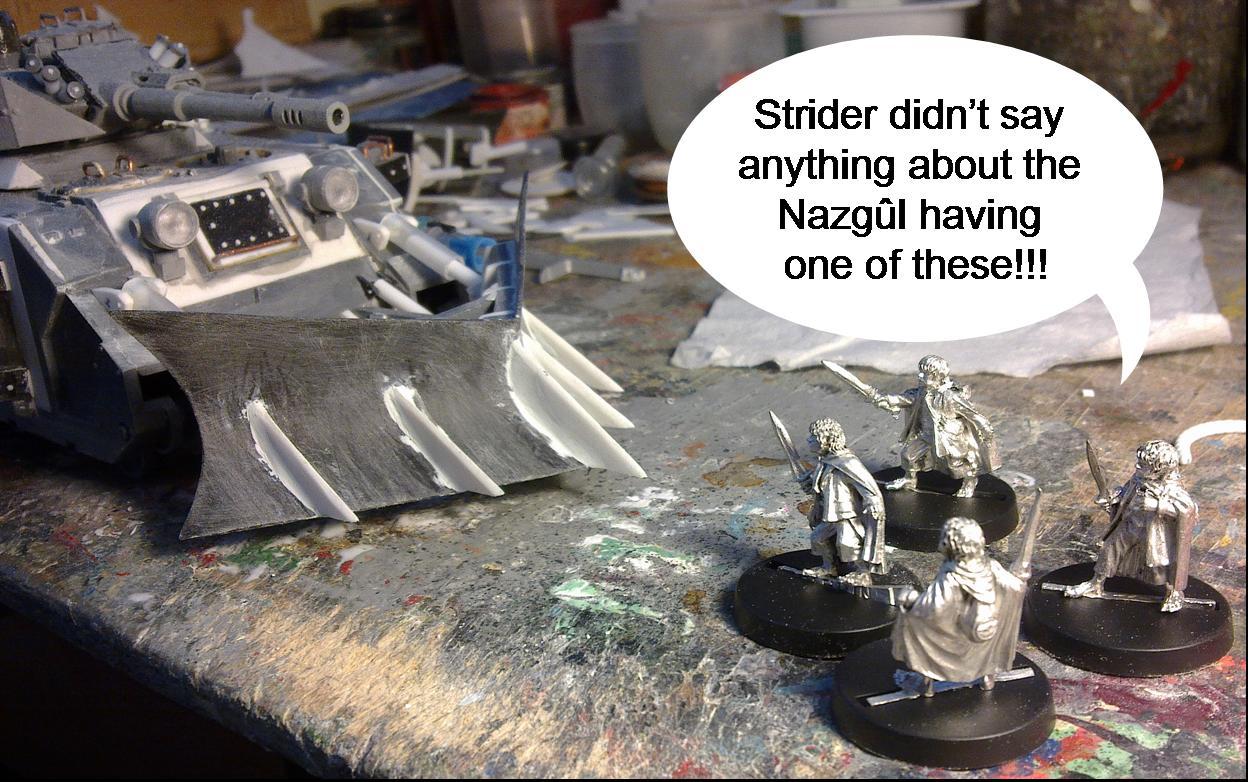They were on my desk at the same time and it amused me