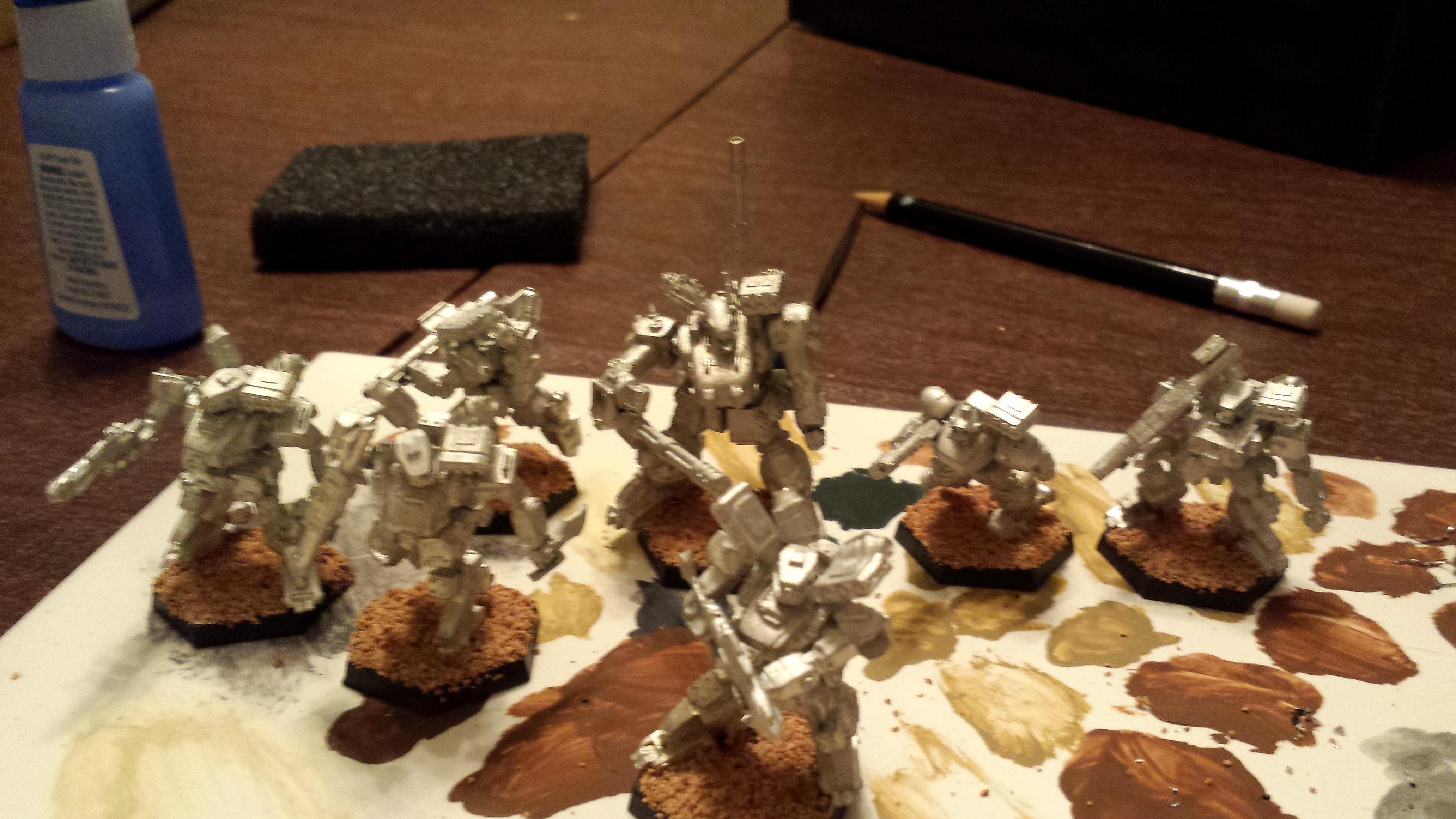 Heavy Gear, Work In Progress