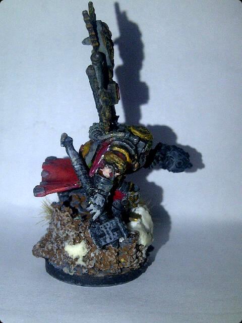 Forge Father Hurscal w/ Fantasy Dwarf Bitz Side View 2