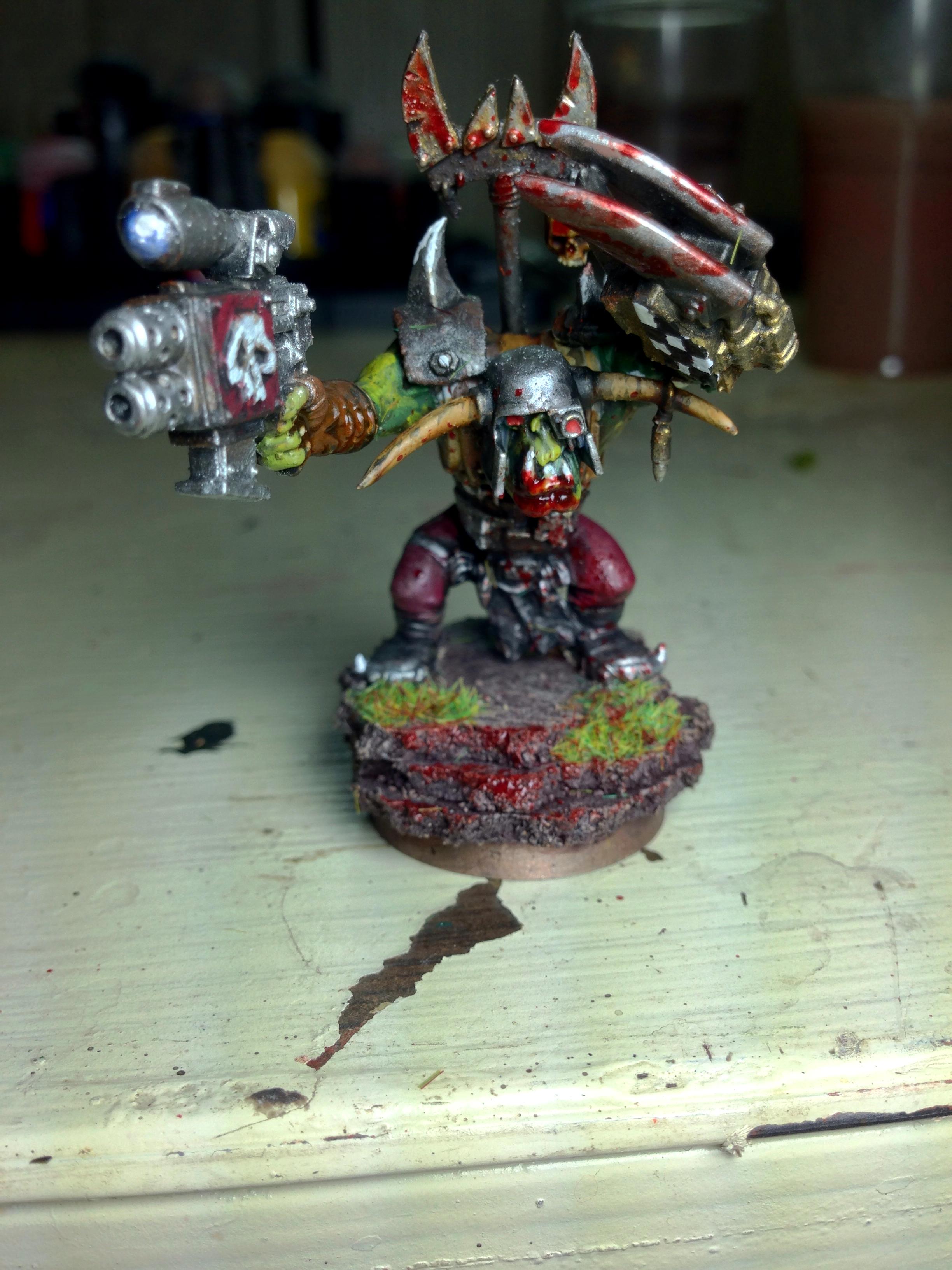 Base, Greenskins, Nob, Orcs, Orks, Waaagh!!!, Warhammer 40,000, Warhammer Fantasy