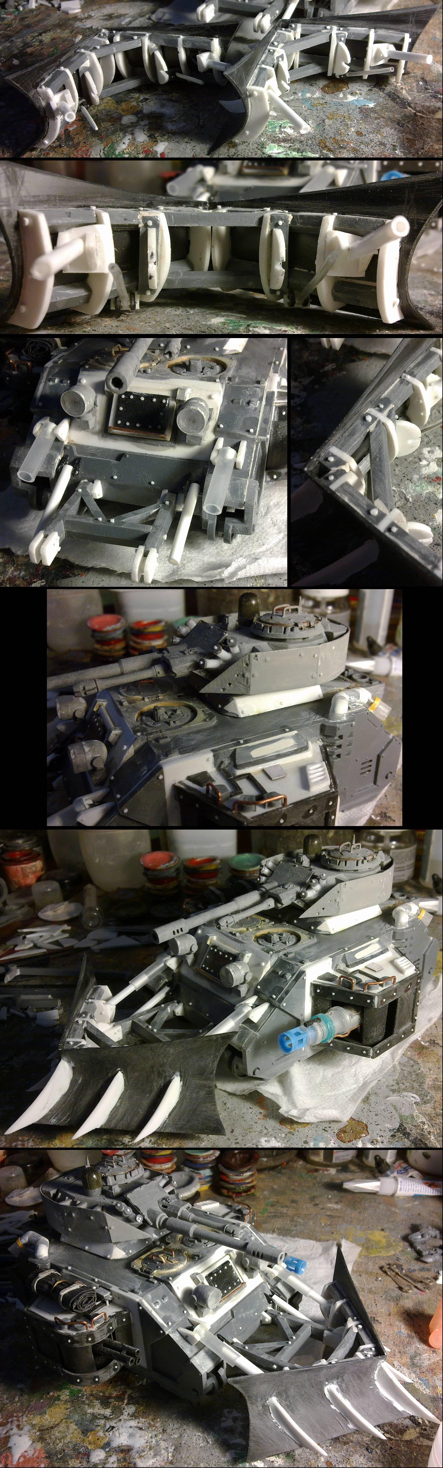 Predator exterior wip 12; riveting