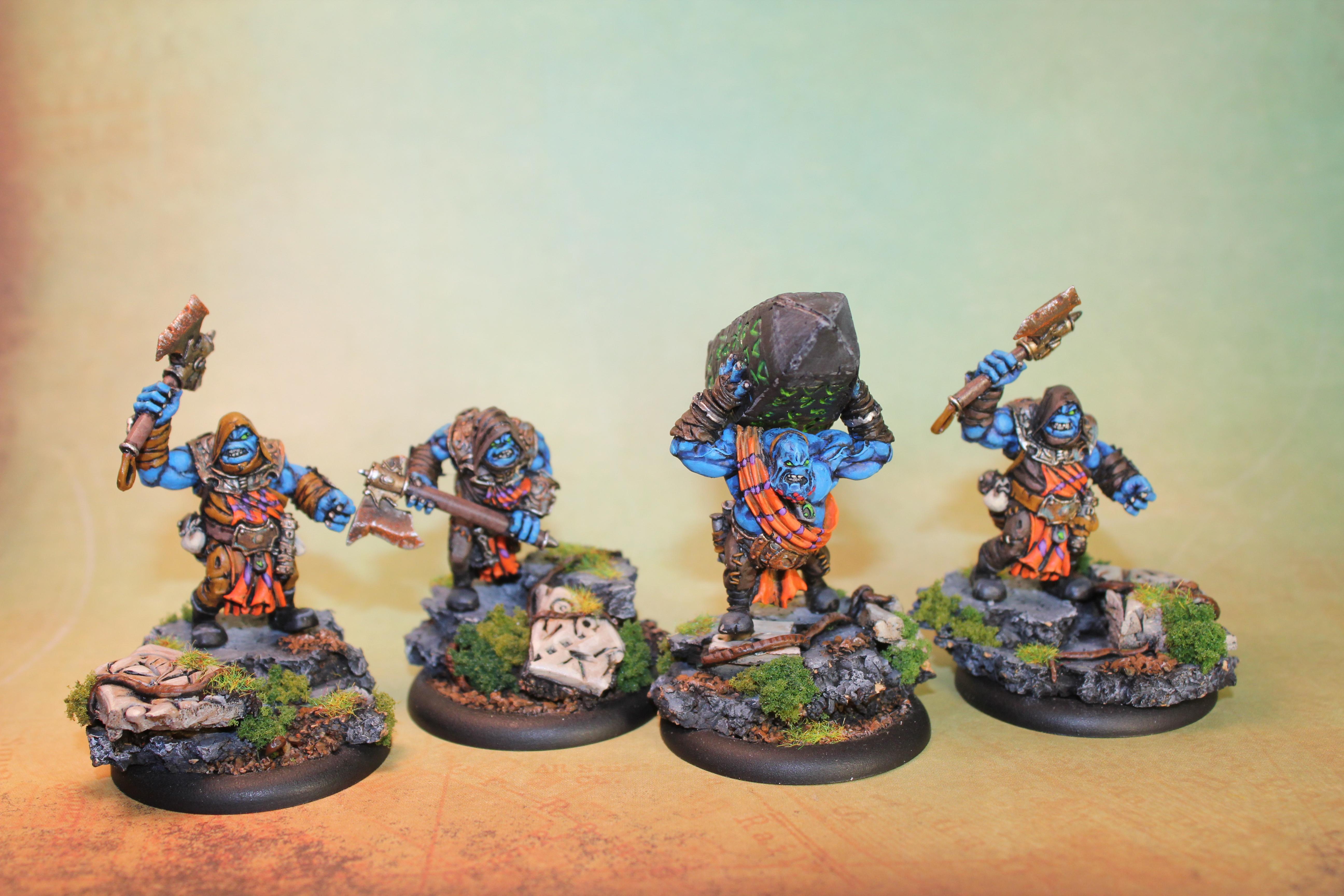 Hordes, Krielstone, Privateer Press, Troll, Trollbloods, Trollkin