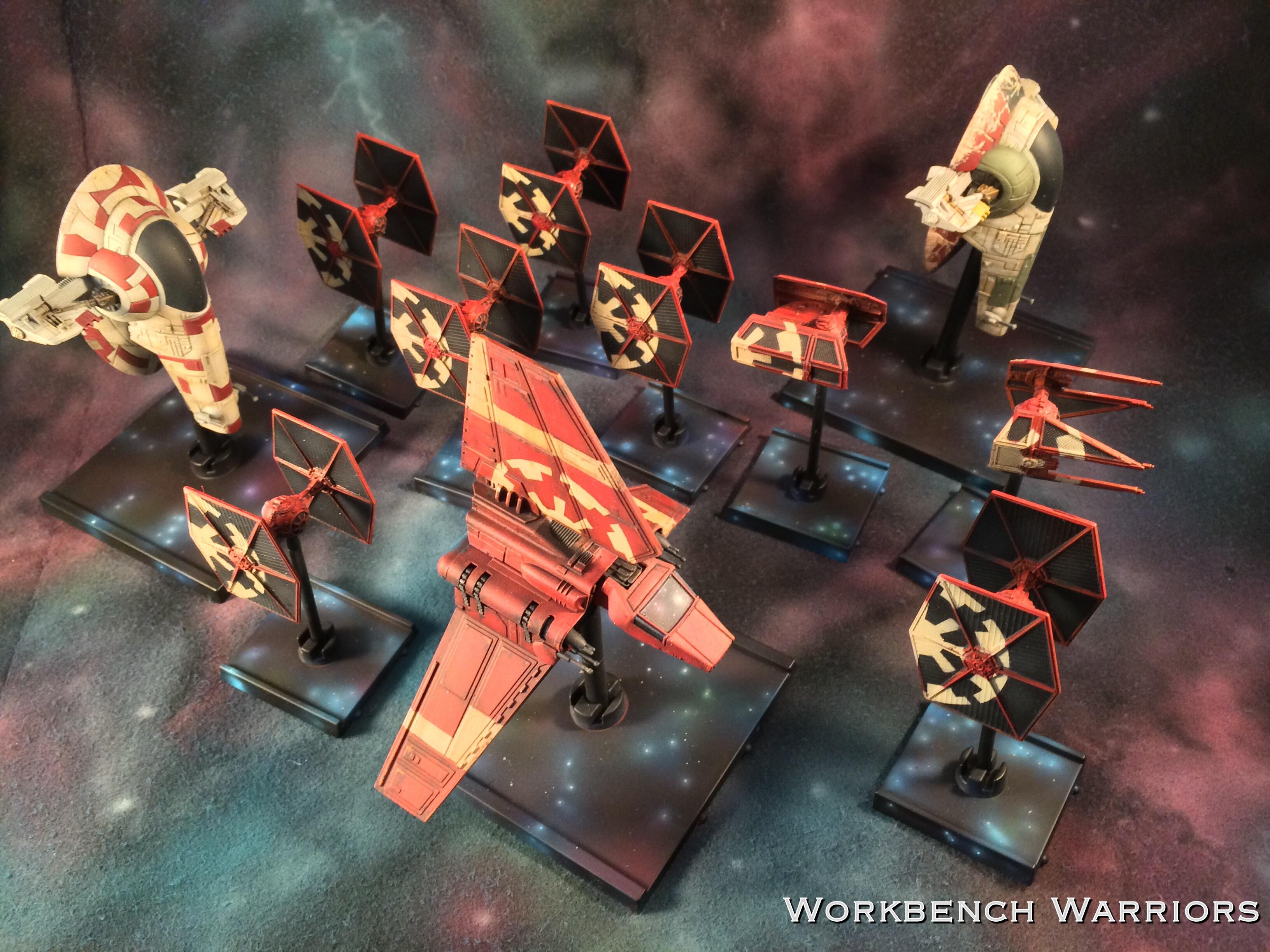 Imperial, Shuttle, Star Wars, Tie Fighter, X-Wing