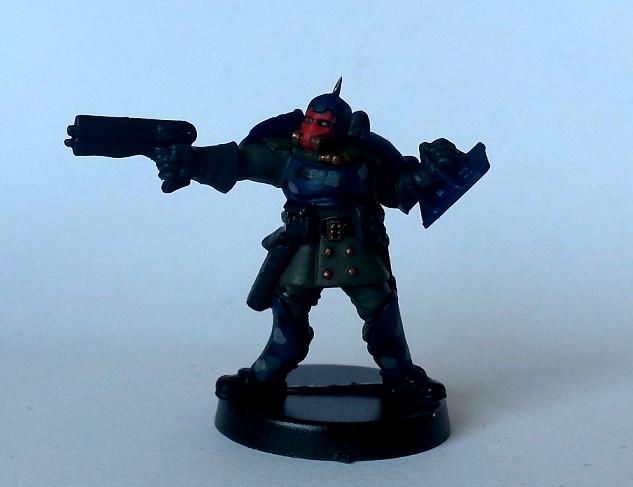 painted officer