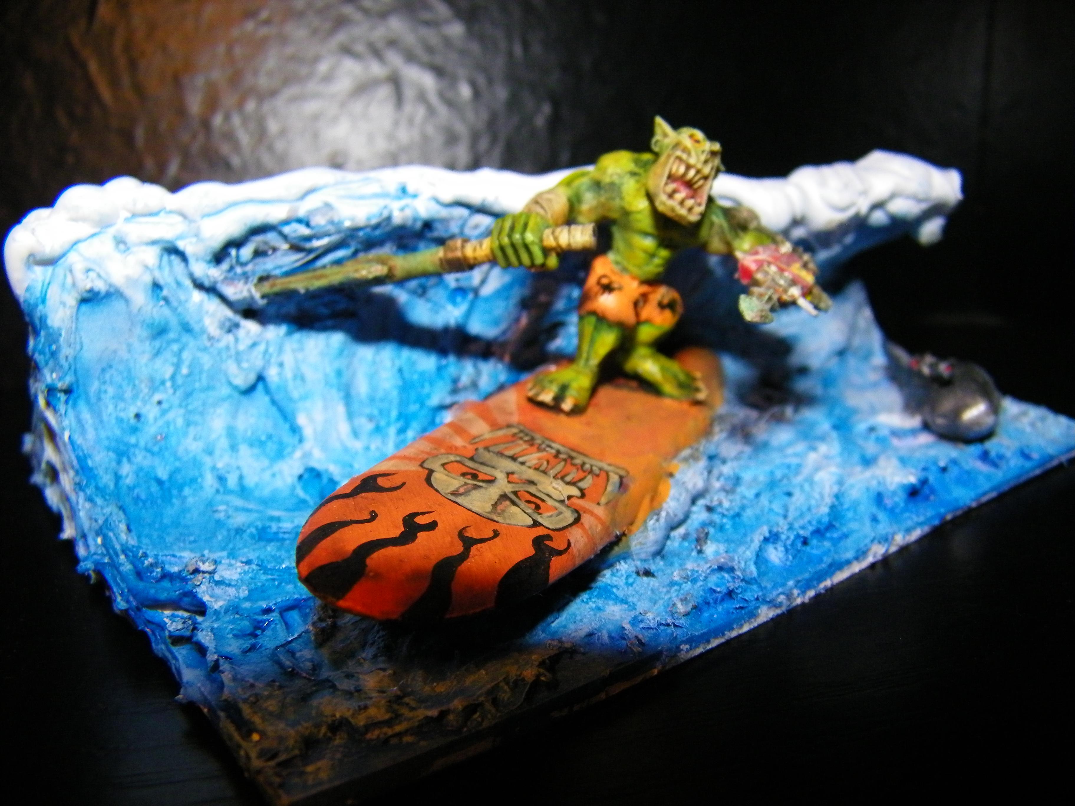 Orks, Surfing, Hanging 8!