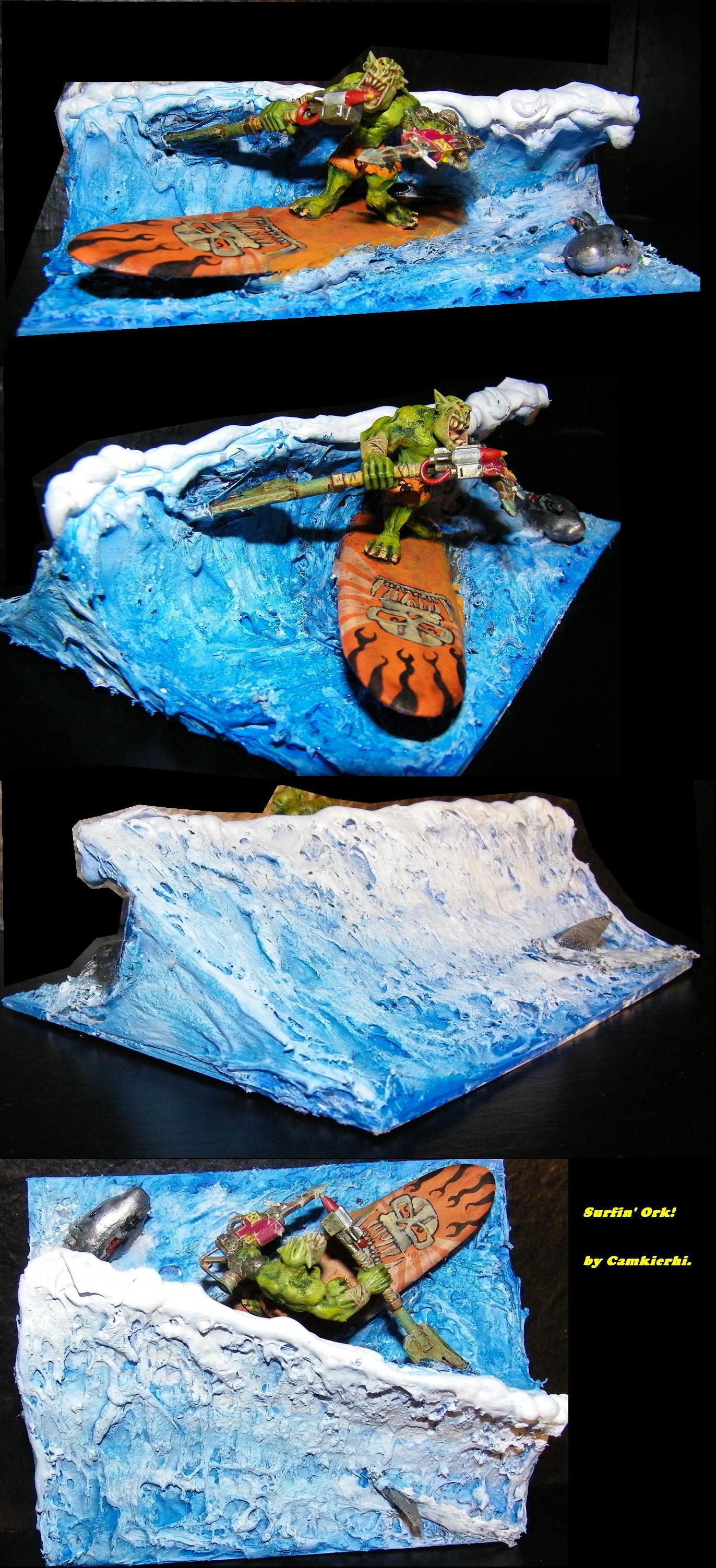 Orks, Surfing, Surfin ork!
