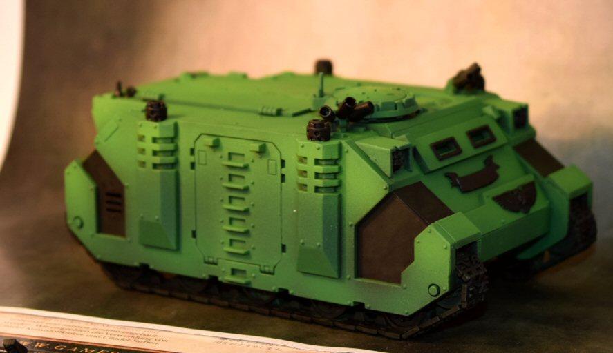 Badab War, Rhino, Sons Of Medusa, Space Marines, Work In Progress