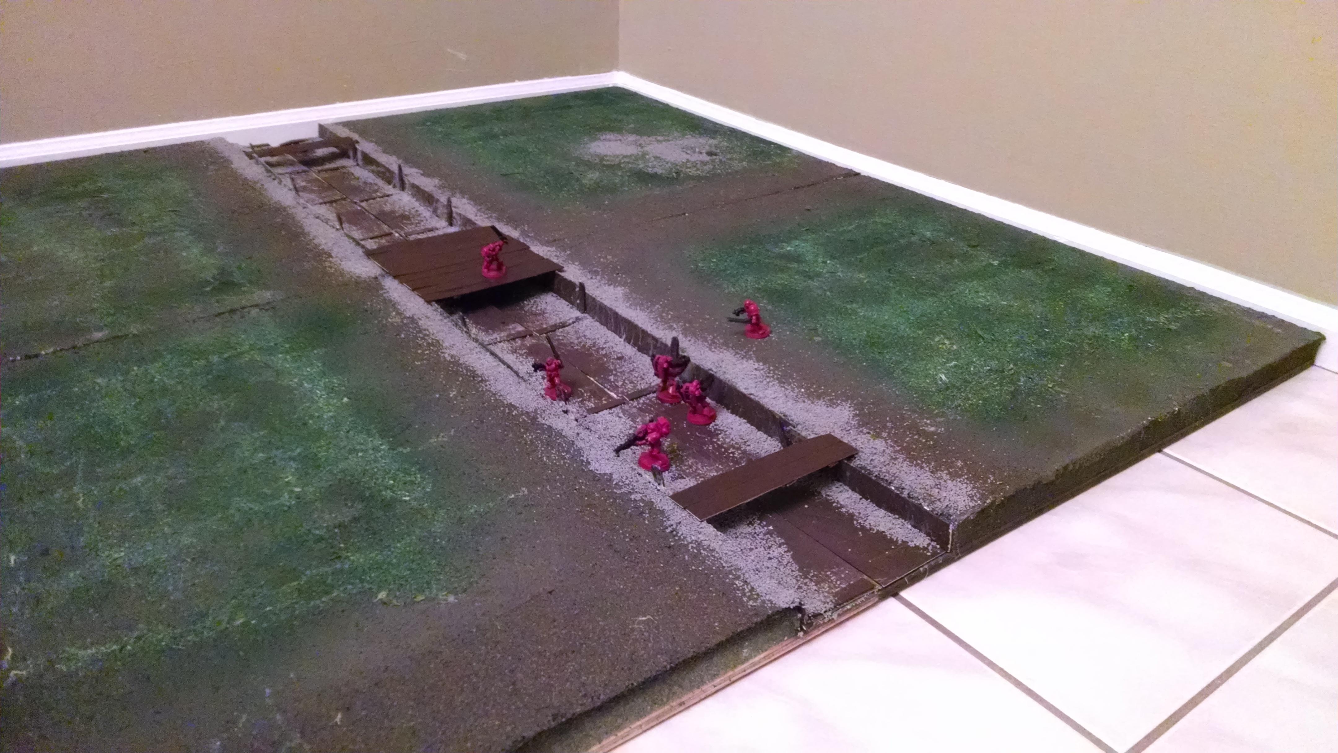 Terrain, Trench, War Table