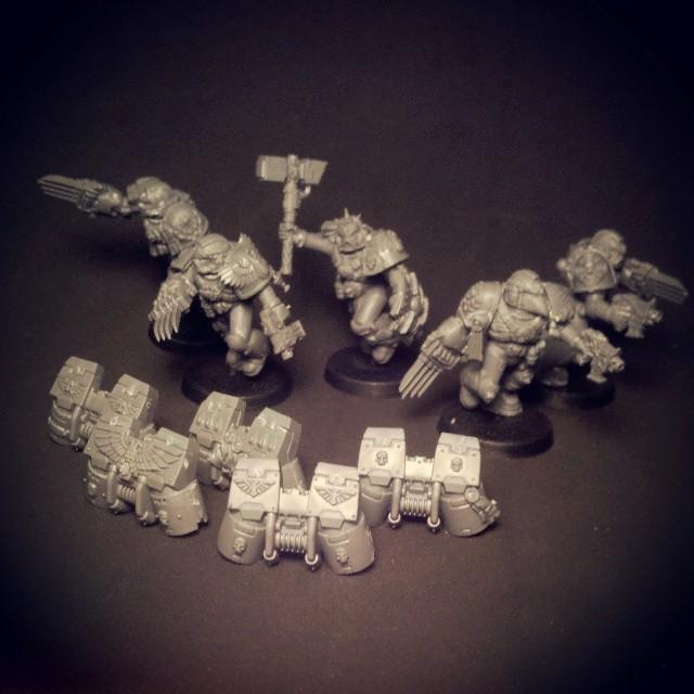 Blood Angel Vanguard Vets WIP