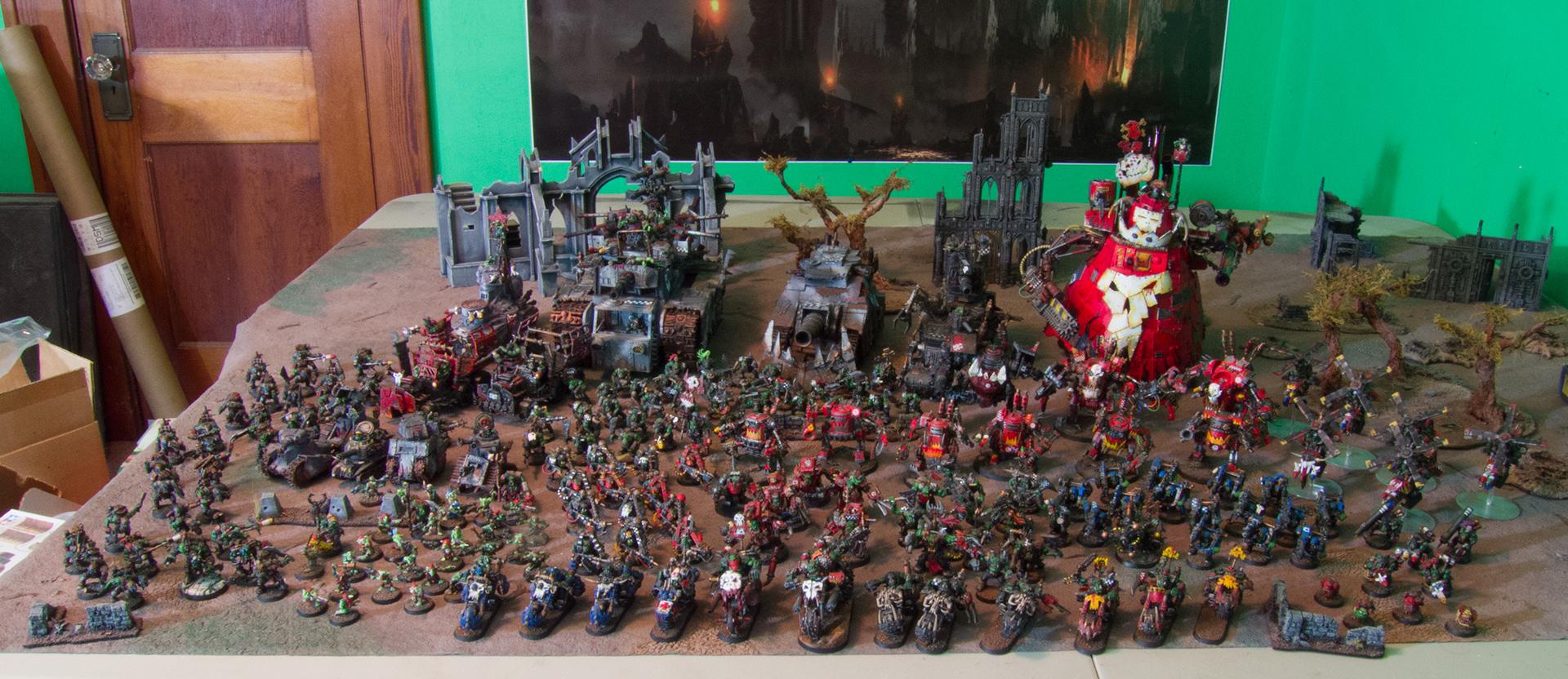 Complete Army, Orks, Ouze, Warhammer 40,000