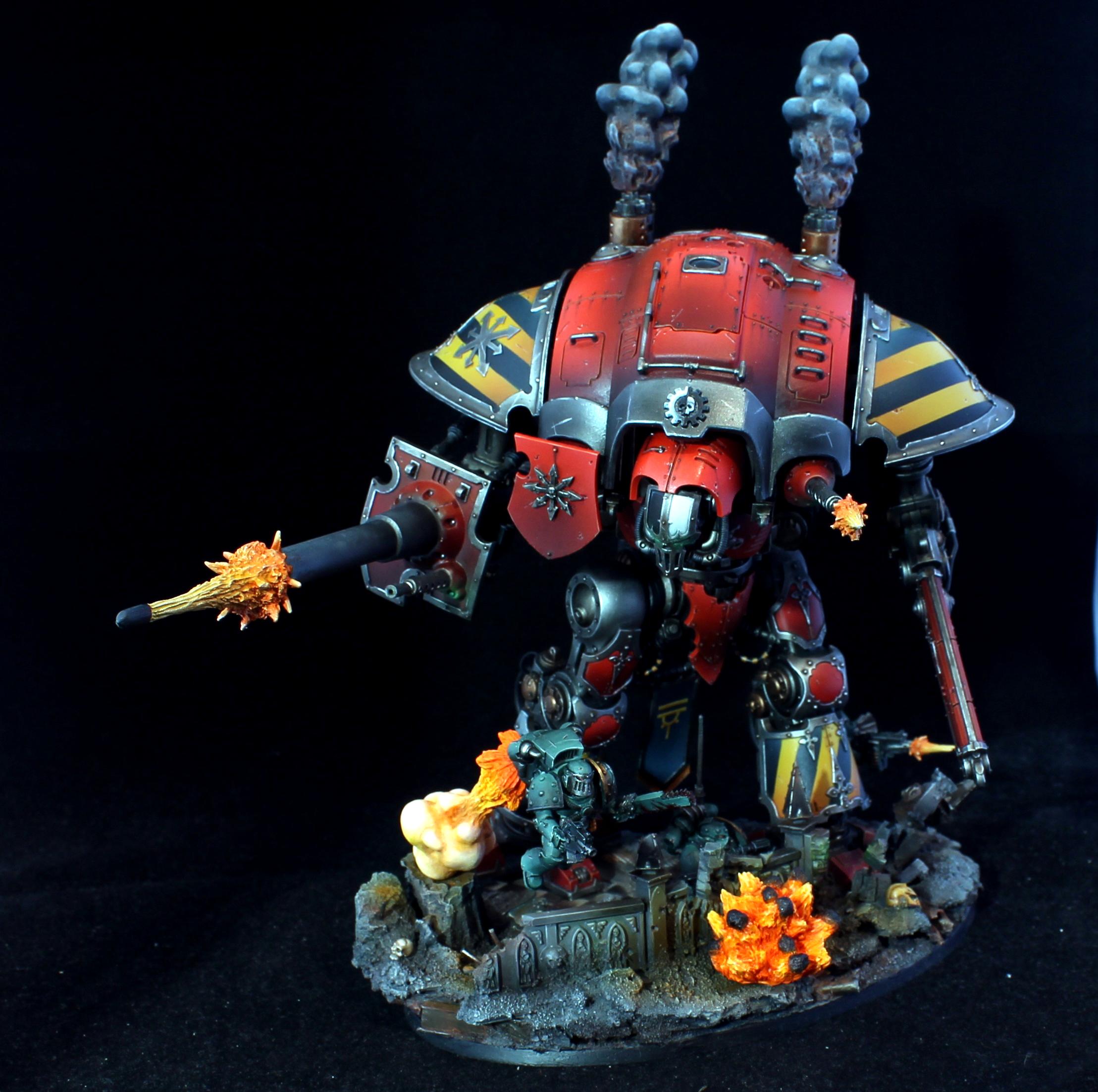 Diorama, Imperial Knight, Soh, Sons Of Horus, Titan