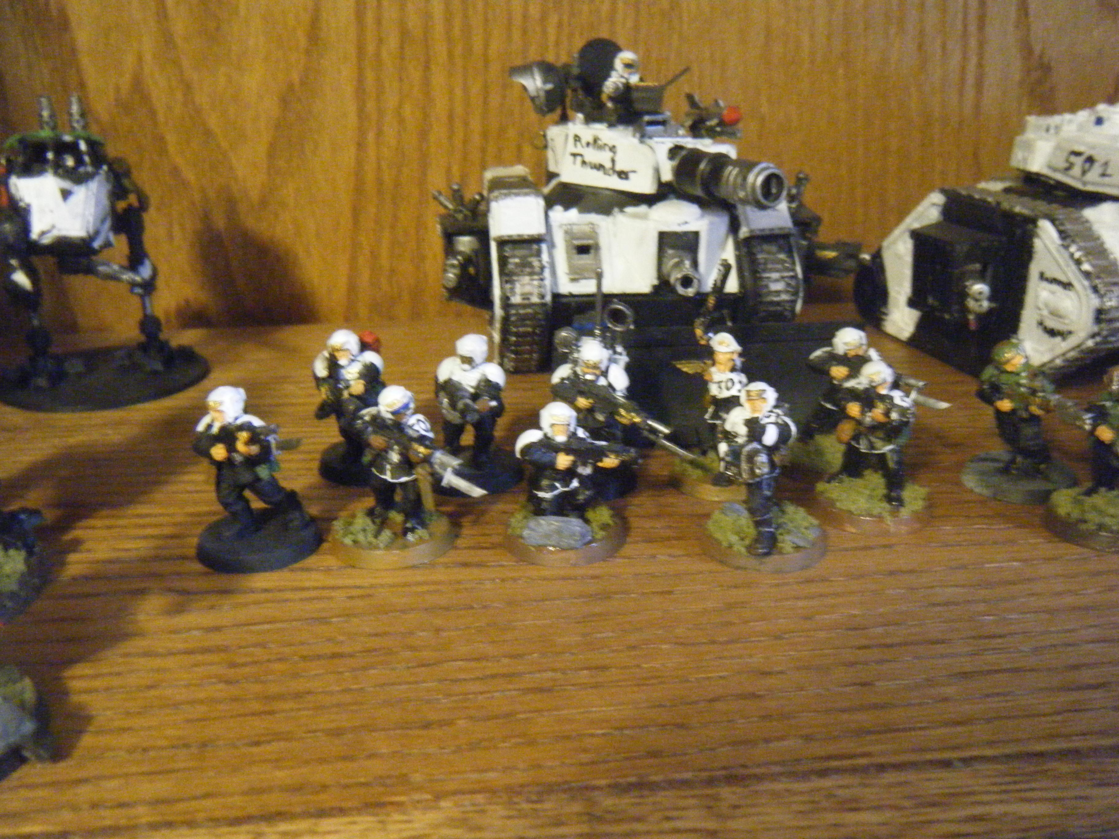 Cadians, Imperial Guard, Kit-bash, Veteran, W40k, Warhammer 40,000