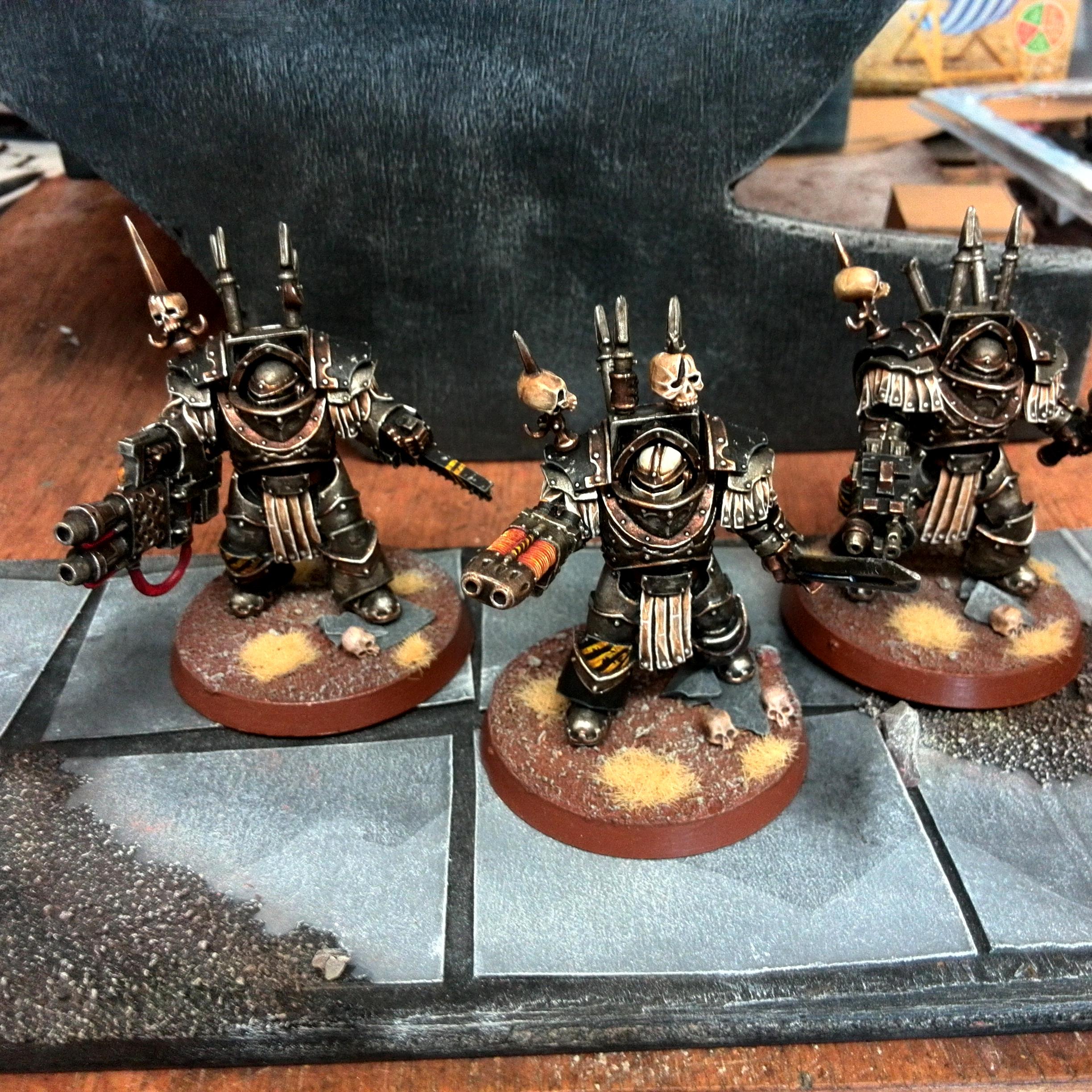 Cataphractii, Chainfist, Plasmablaster, Powemaul