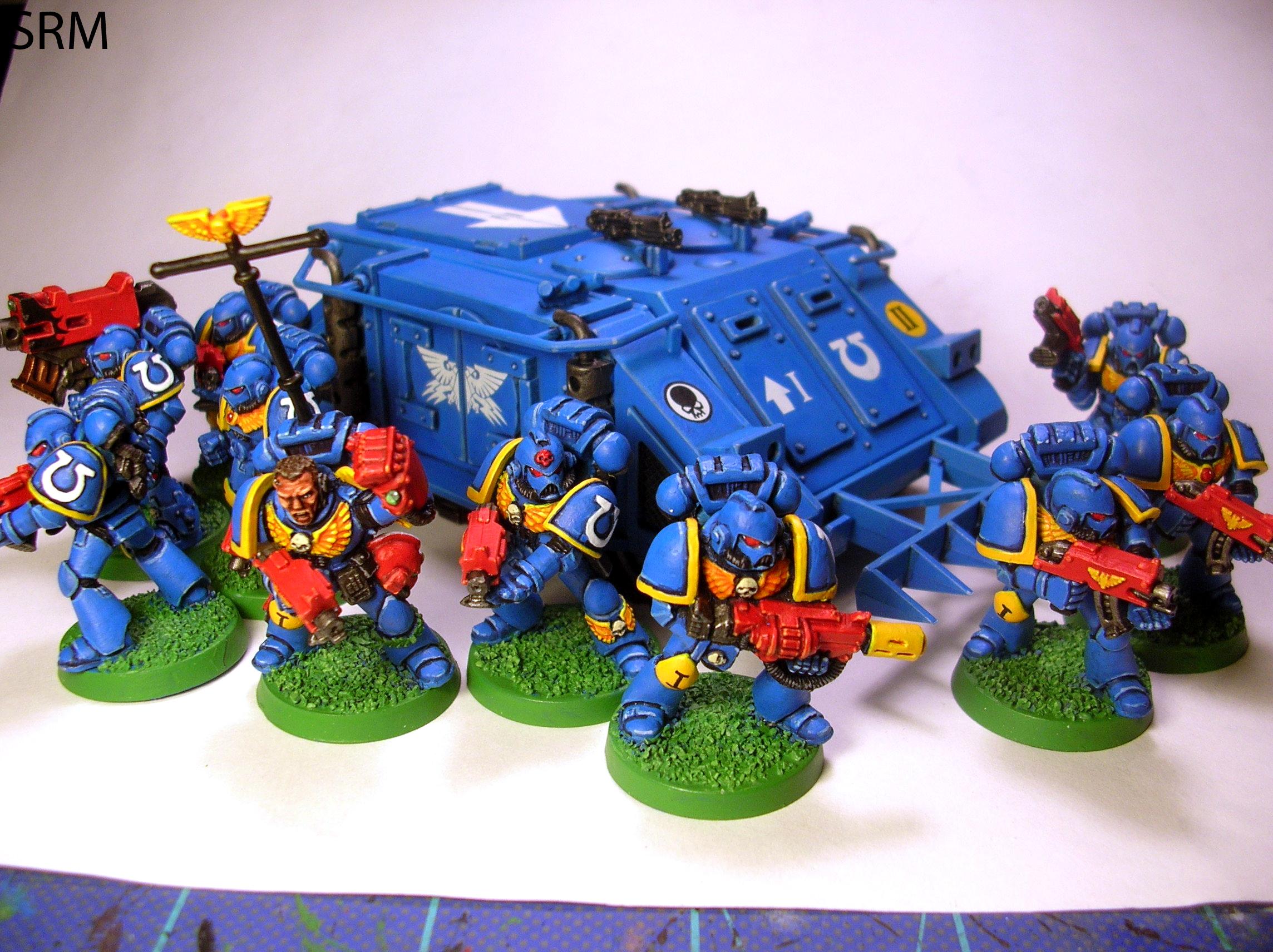 2nd Edition, Ultramarines, Ultramarines. Warhammer 40k