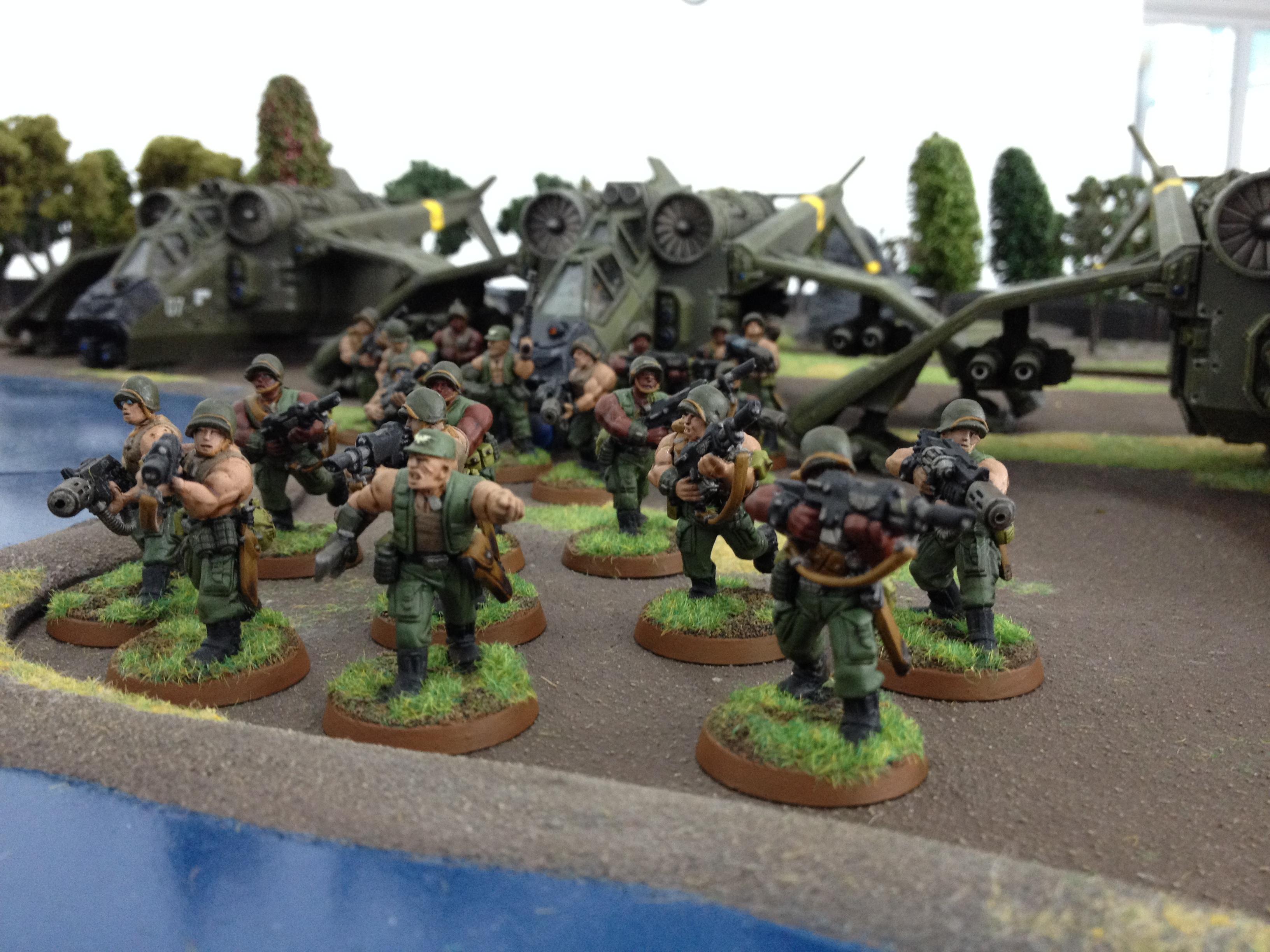 Air Cav, Aircav, Catachan, Helmet, Imperial Guard