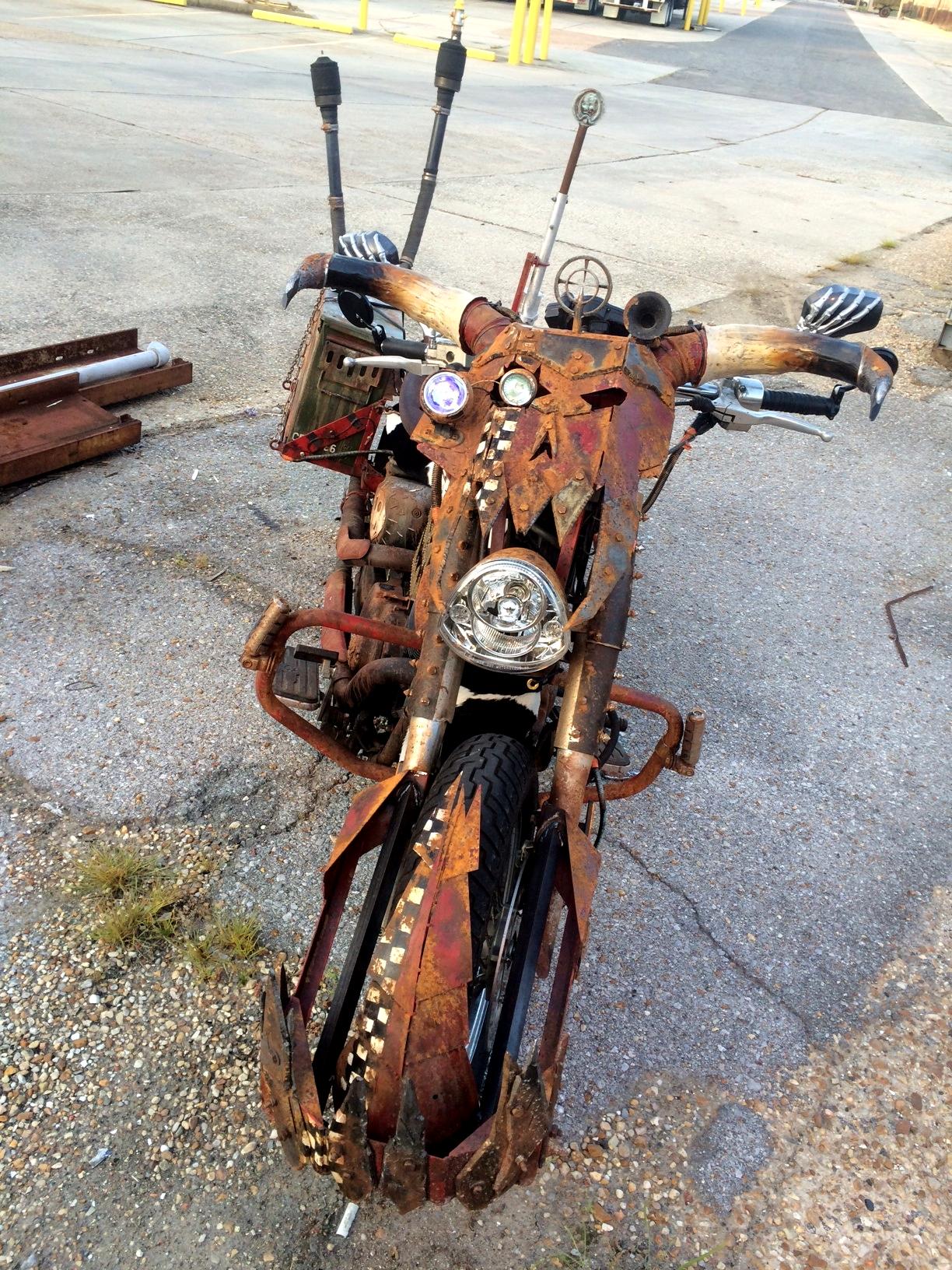 Motorcycle, Orks, Real, Rusty