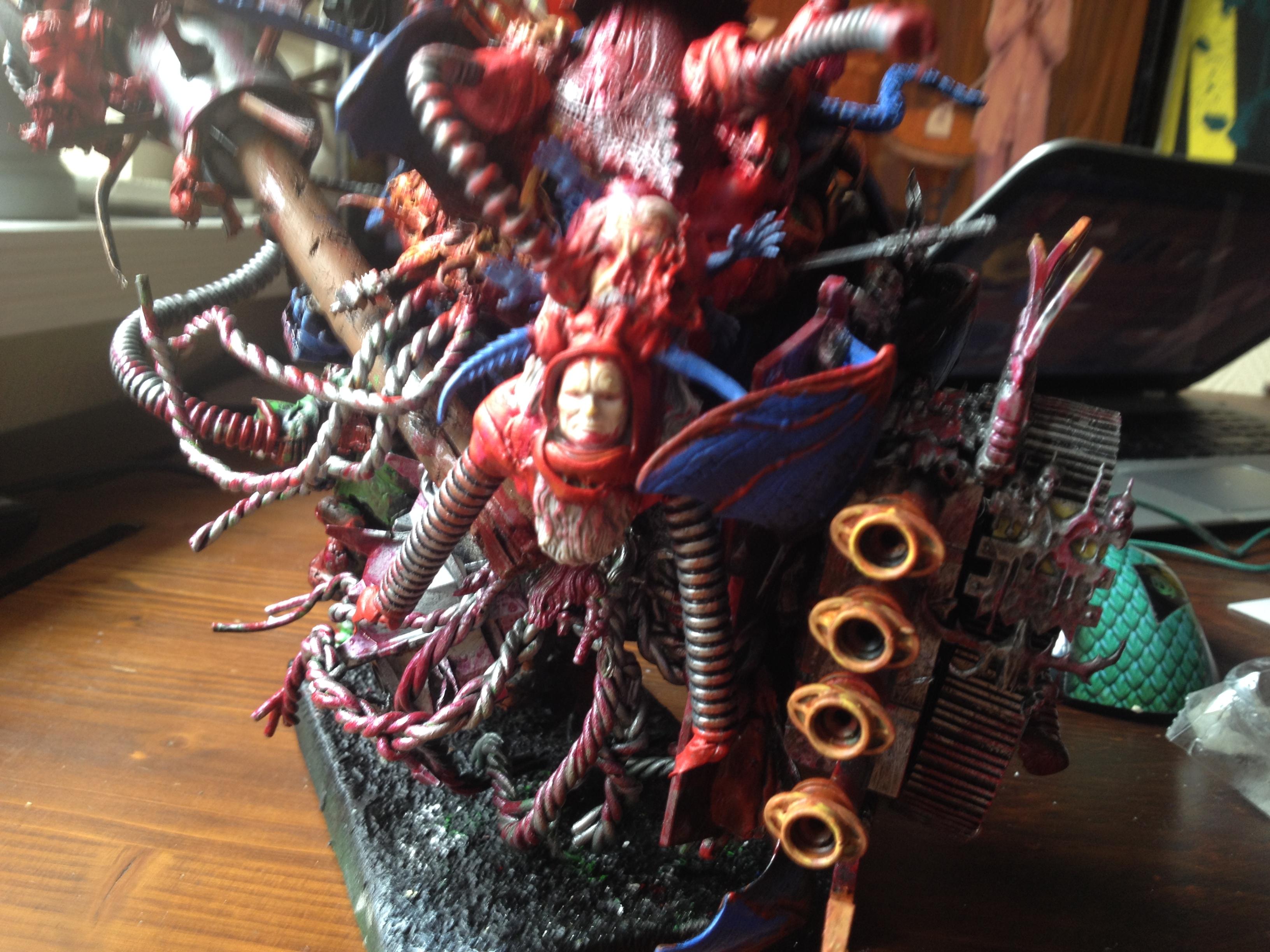 Hjormundhir, bulwark of agony. He is my current project, as I have only roughly painted him by now. There is stil alot to be done