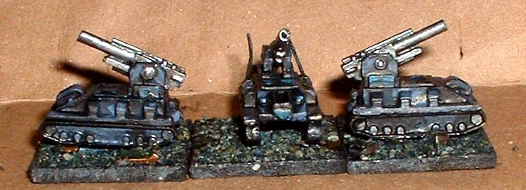 6mm, Epic, Imperium, A Battery 12th Company 511th Hrin Artillery