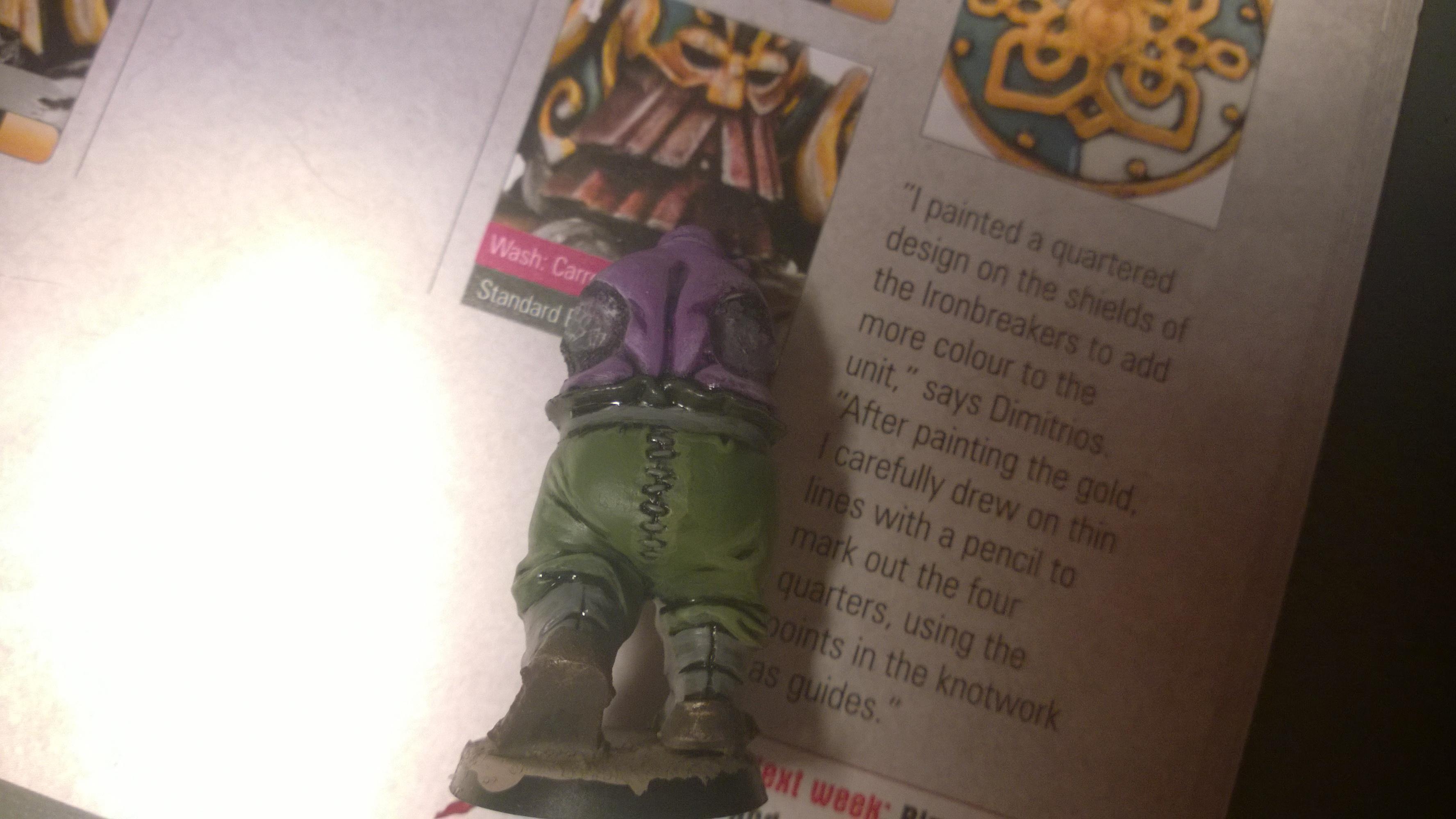 This was an old model so i used it as a test model to work out my colour scheme 