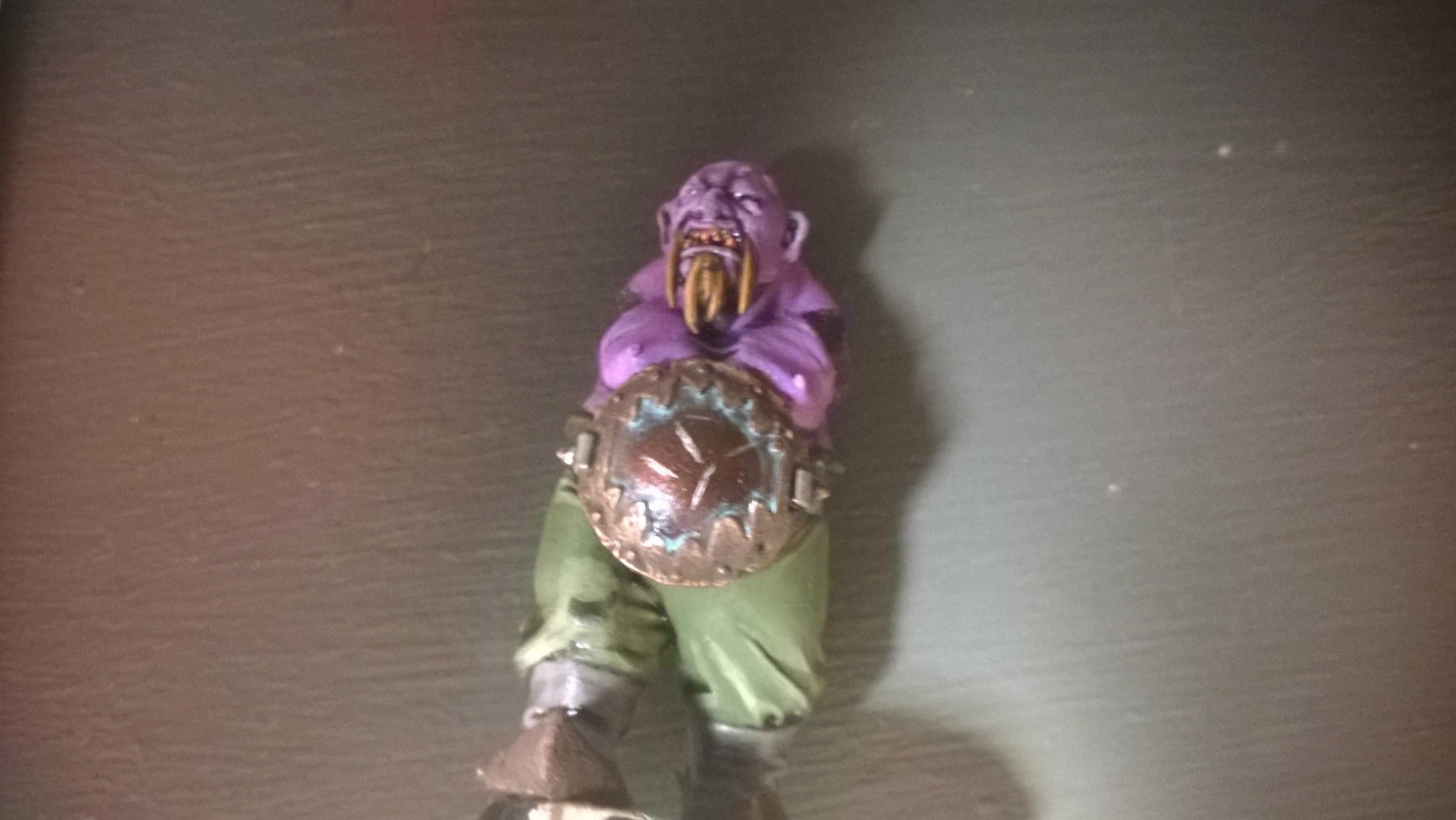 This was an old model so i used it as a test model to work out my colour scheme 