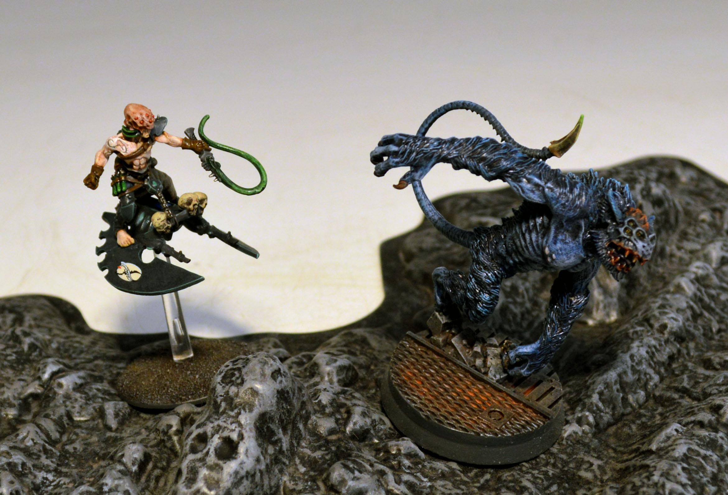Beastmaster, Clawed Fiend, Dark Eldar
