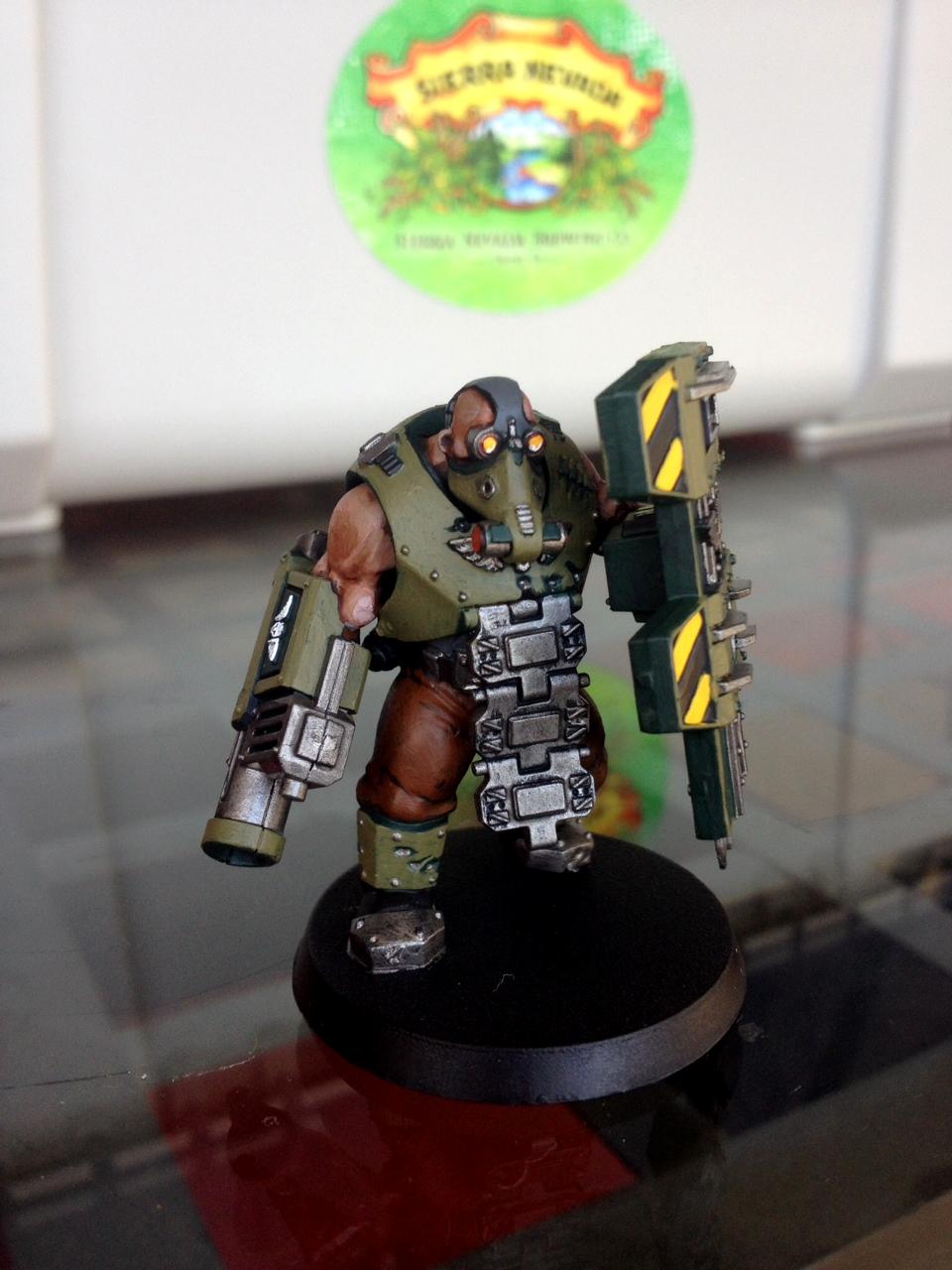 Astra Militarum, Bullgryns, Imperial Guard, Slab Shield